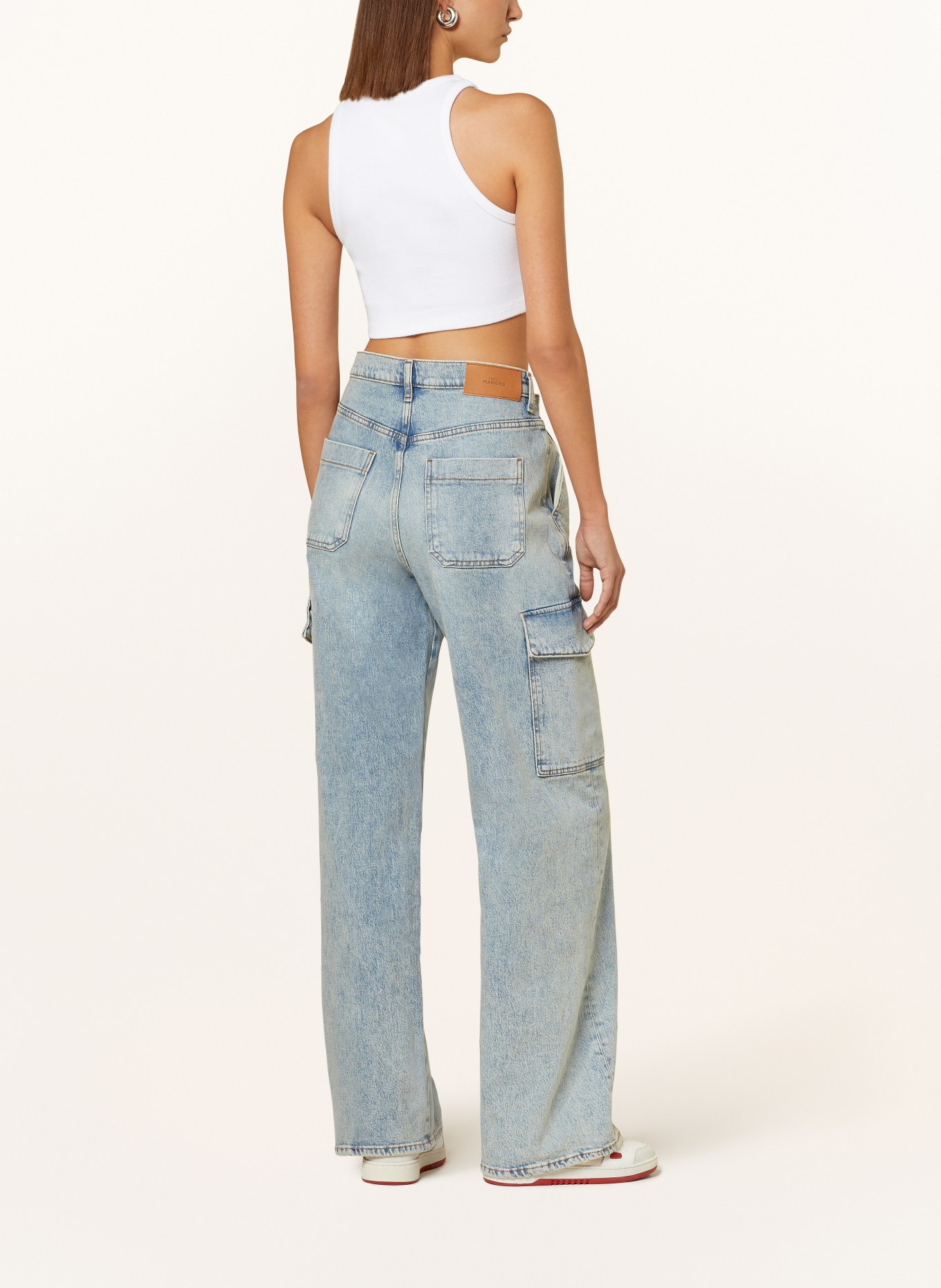 7 for all mankind Cropped-Top, Farbe: WEISS (Bild 3)
