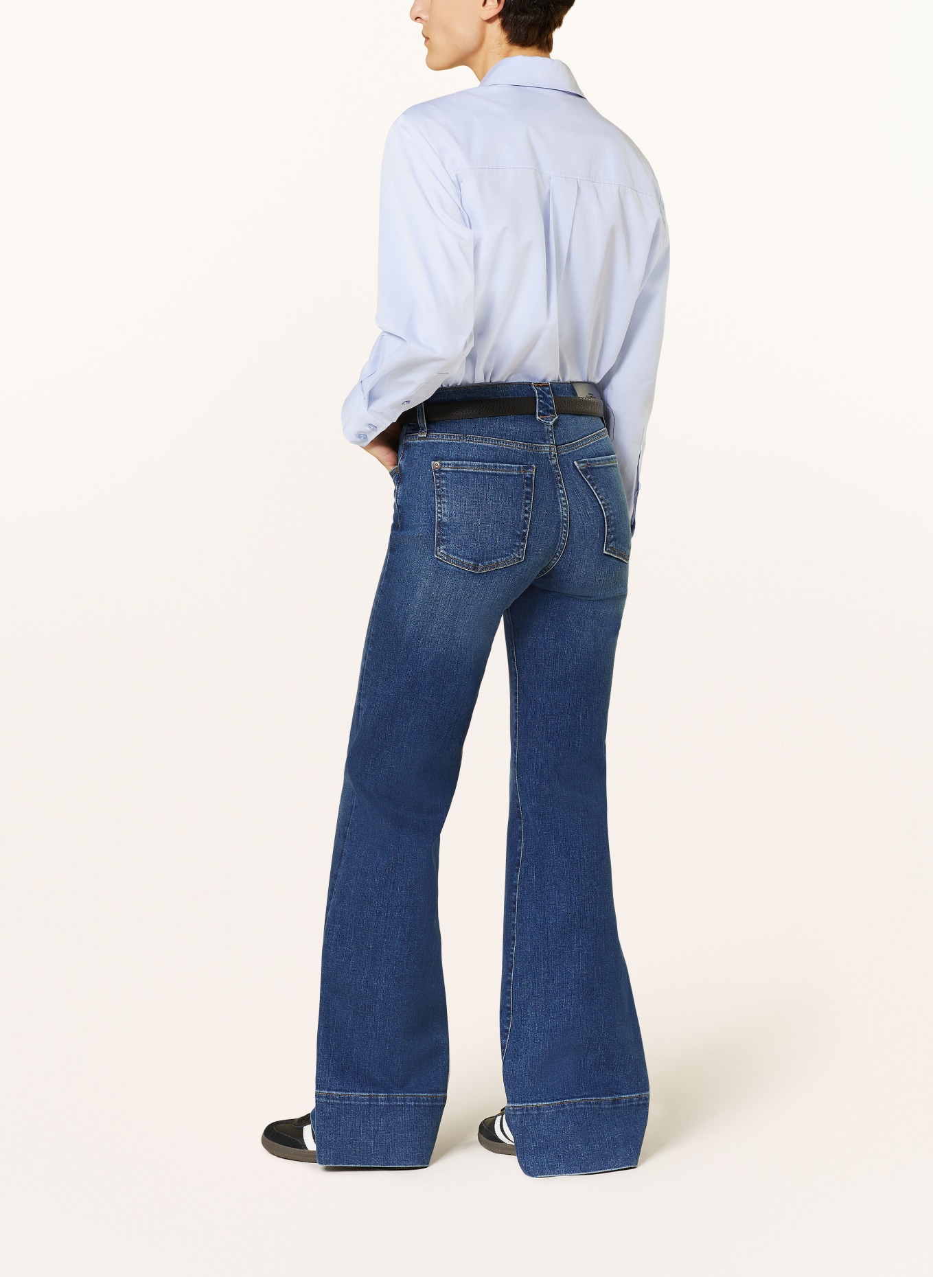 7 for all mankind Straight jeans WAYNE, Color: DARK BLUE (Image 3)