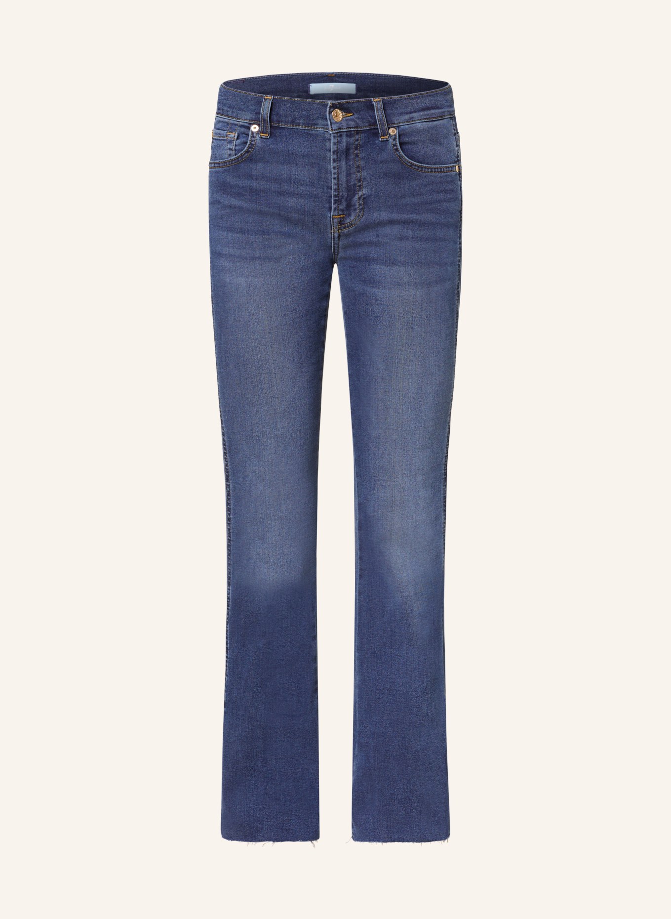 7 for all mankind Bootcut Jeans BAIDUC, Farbe: MID BLUE(Bild null)
