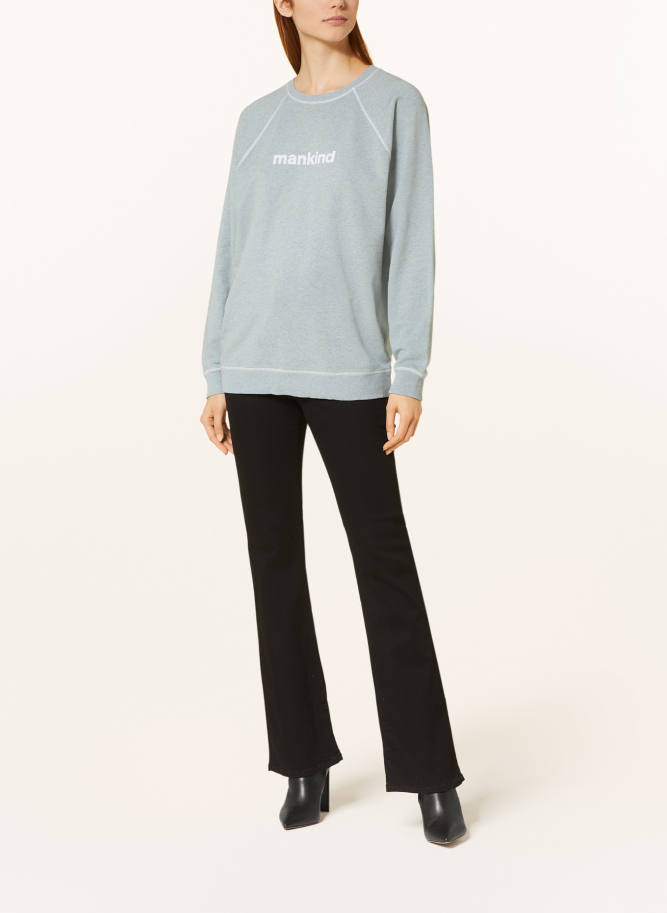 7 for all mankind Sweatshirt, Color: GRAY (Image 2)