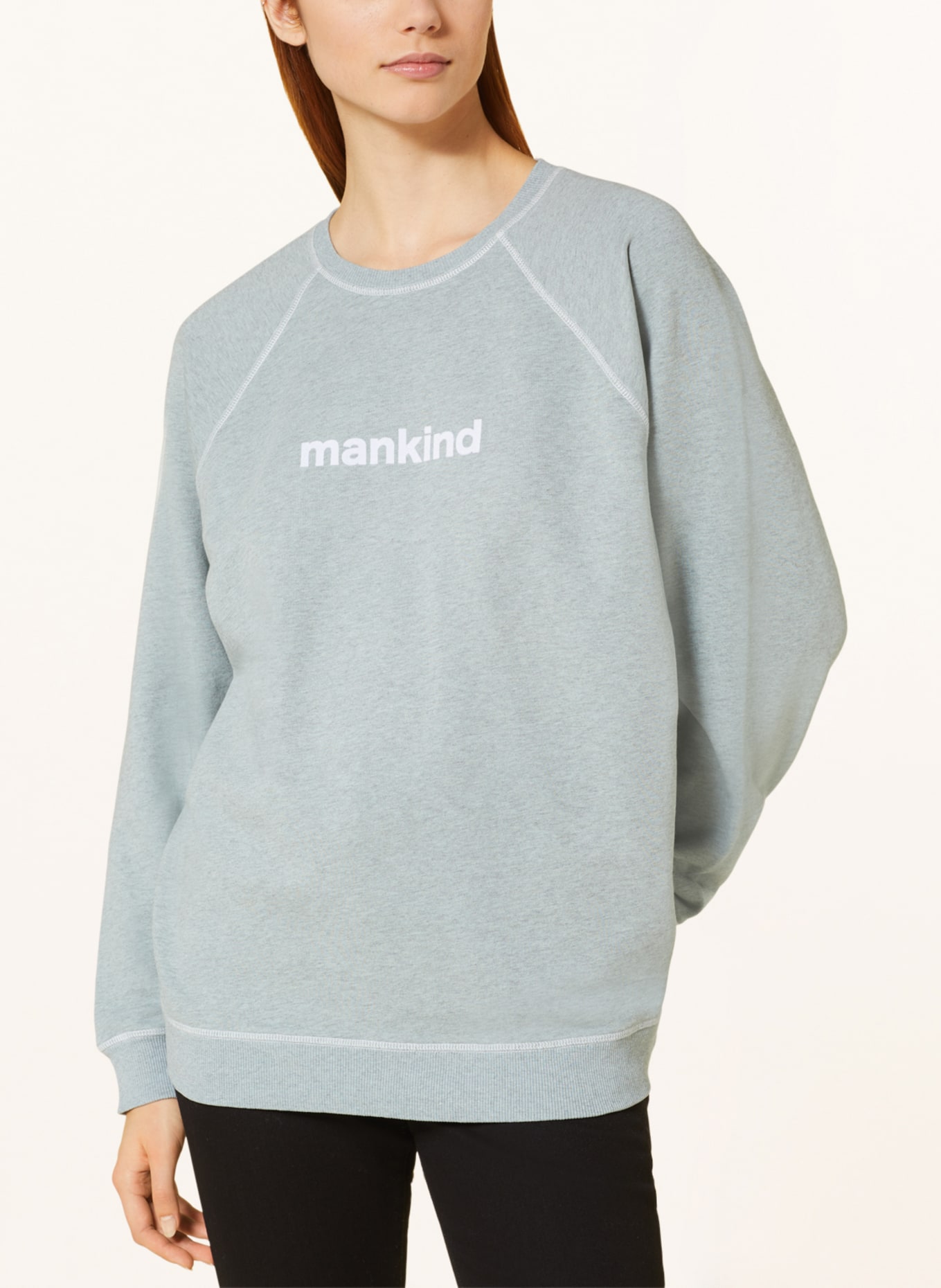 7 for all mankind Sweatshirt, Color: GRAY (Image 4)