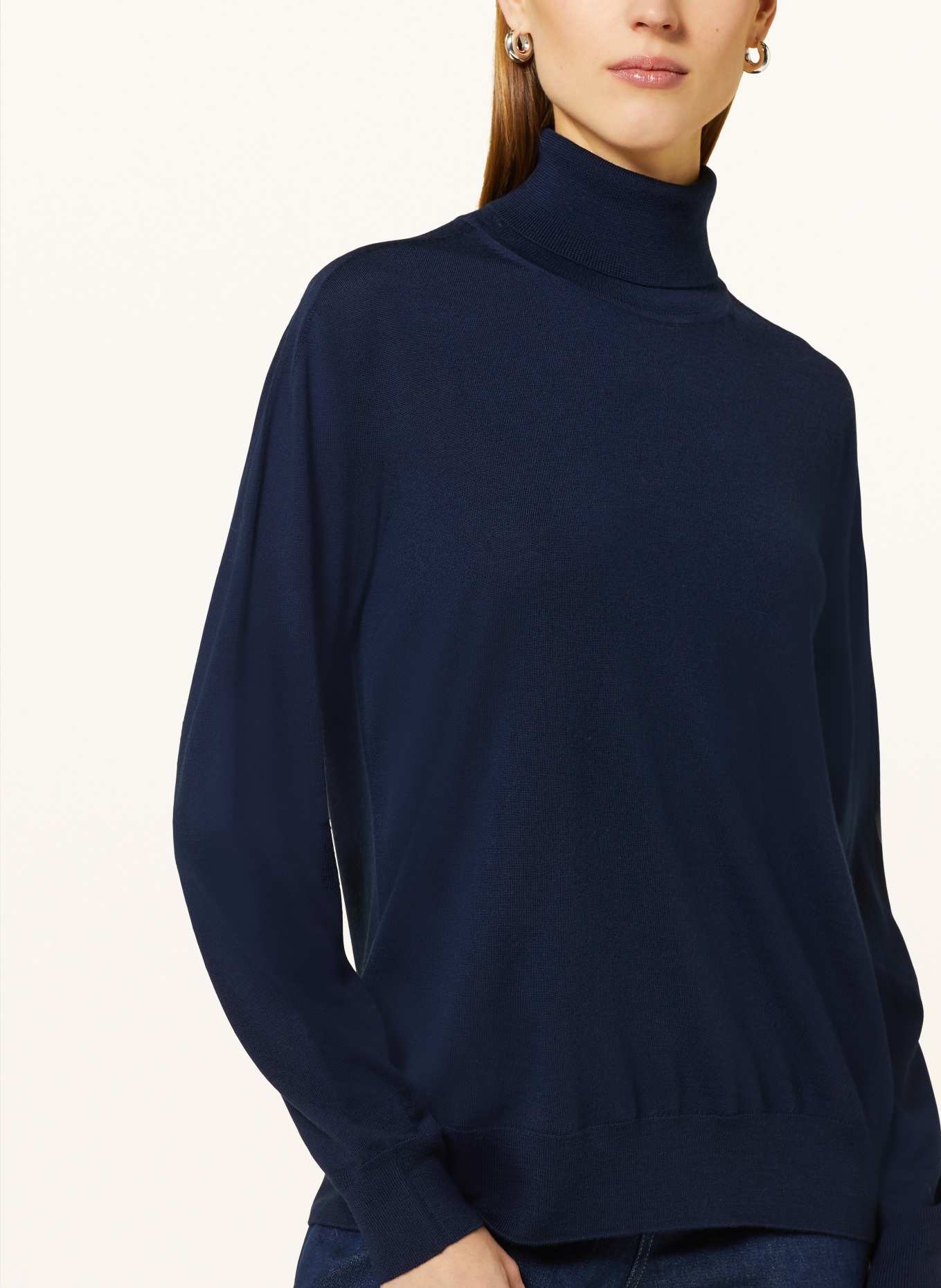 COS Turtleneck sweater, Color: DARK BLUE (Image 4)