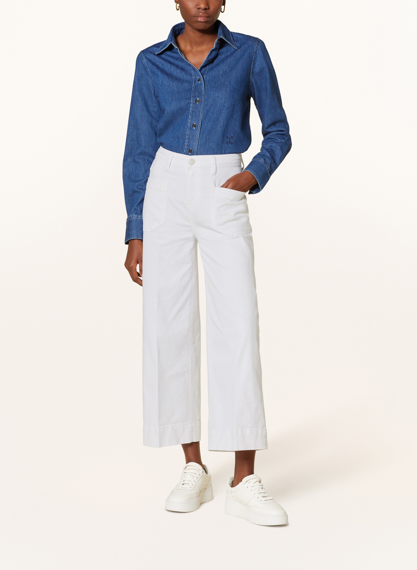 RAFFAELLO ROSSI Jeans-Culotte MIRU, Farbe: 120 Natur (Bild 2)