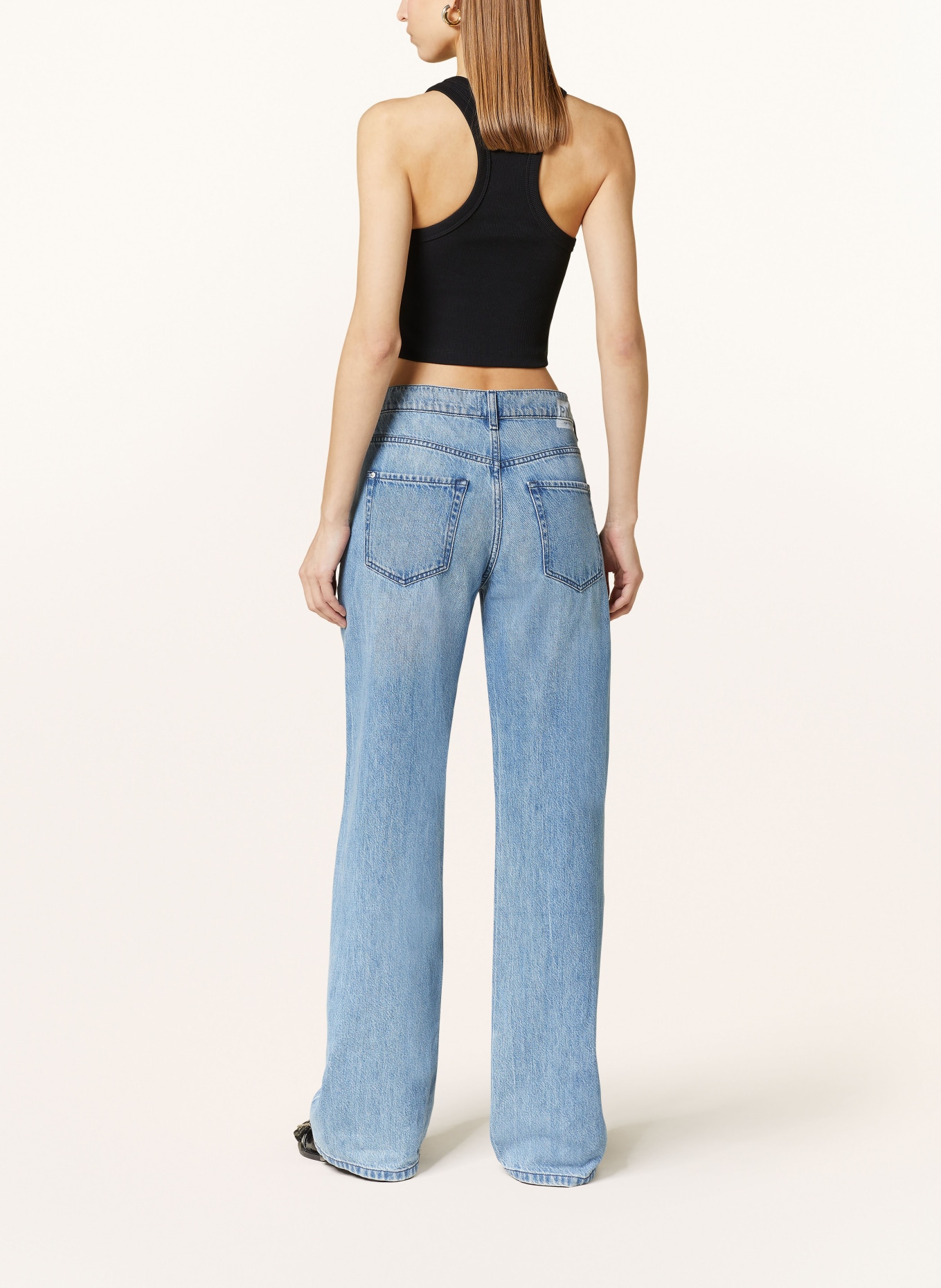 PNTS Straight jeans THE BAGGY, Color: 29 BLEACHED INDIGO (Image 3)