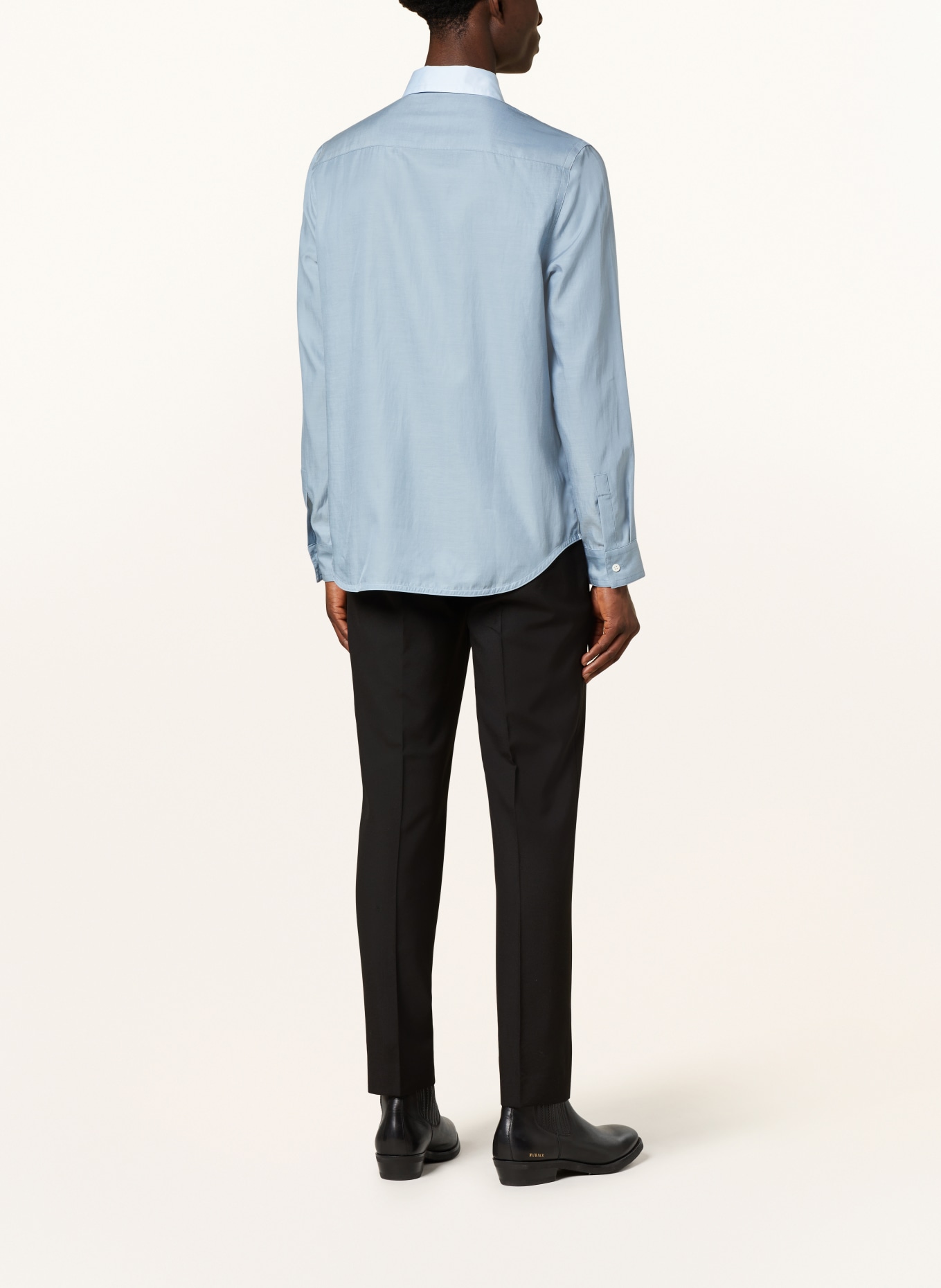 COS Shirt relaxed fit, Color: LIGHT BLUE (Image 3)