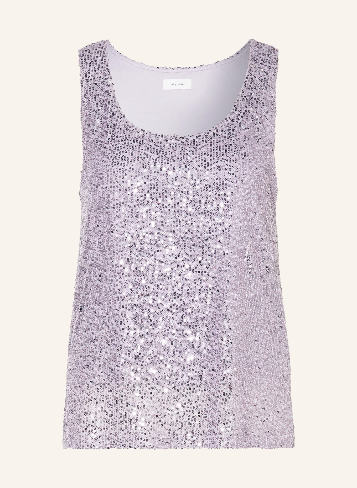 darling harbour Top with sequins, Color: VIOLA (Image 1)
