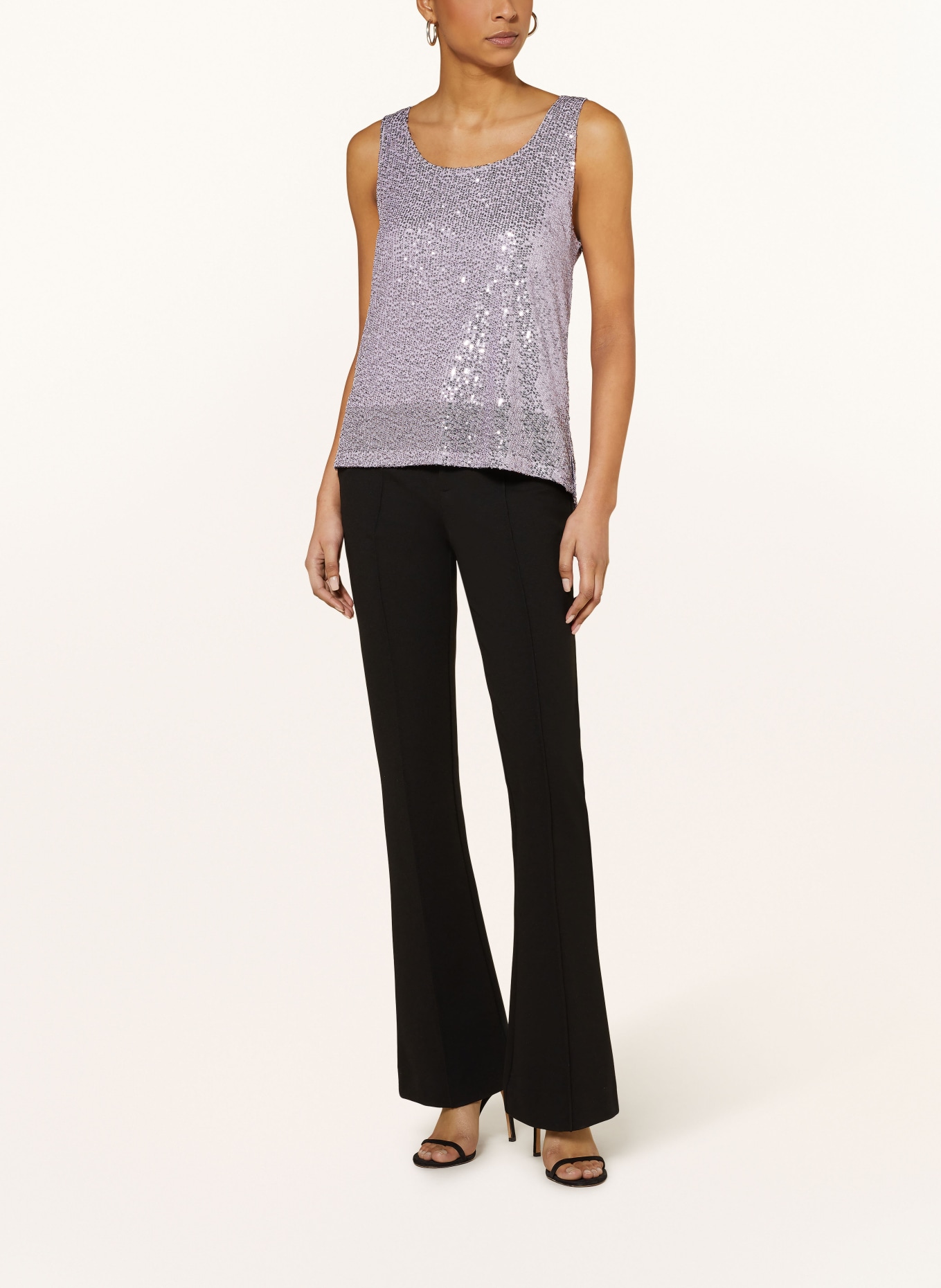 darling harbour Top with sequins, Color: VIOLA (Image 2)