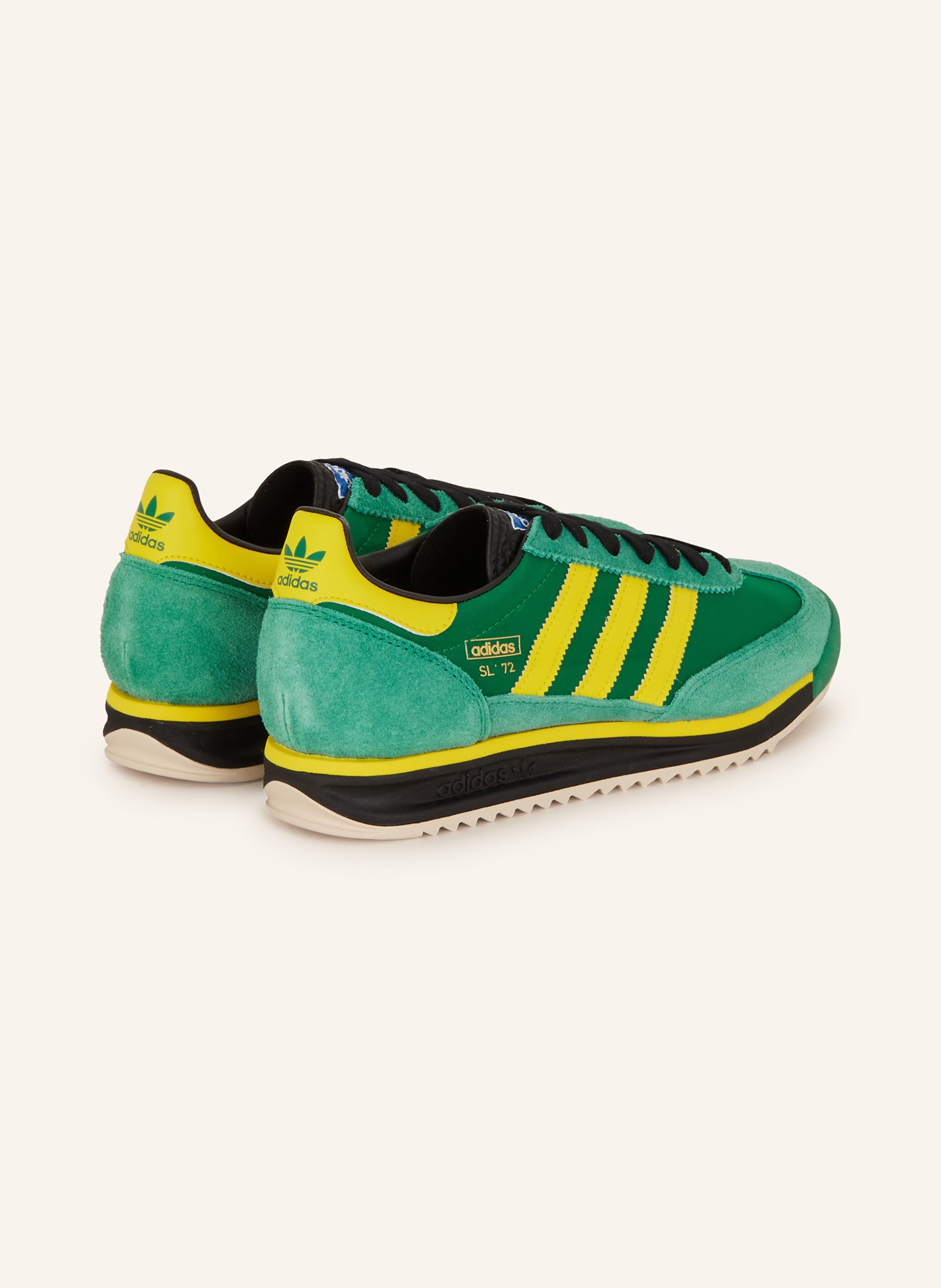 adidas Originals Sneakers SL 72 RS, Color: GREEN/ YELLOW (Image 2)