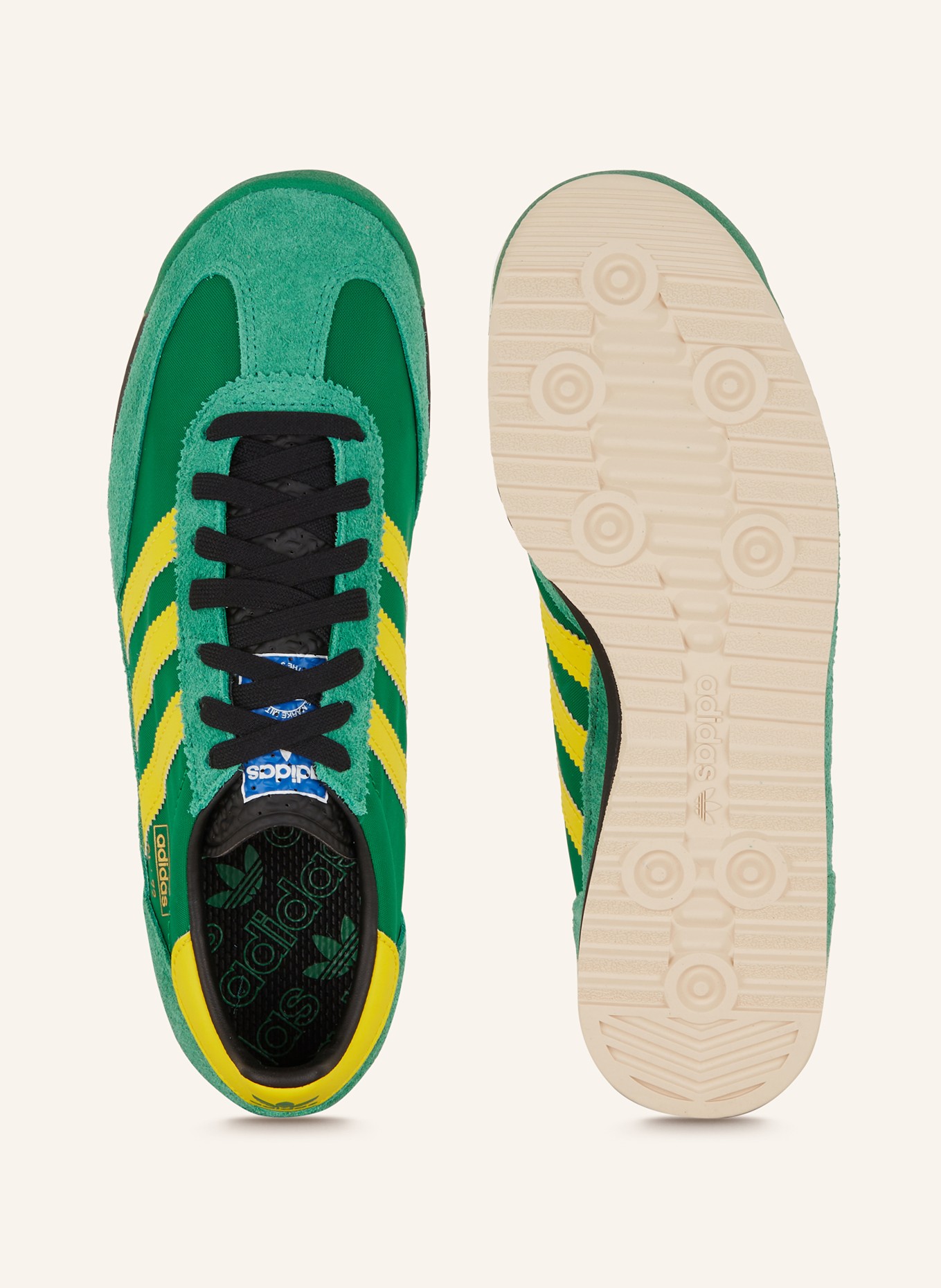adidas Originals Sneaker SL 72 RS, Farbe: GRÜN/ GELB (Bild 5)