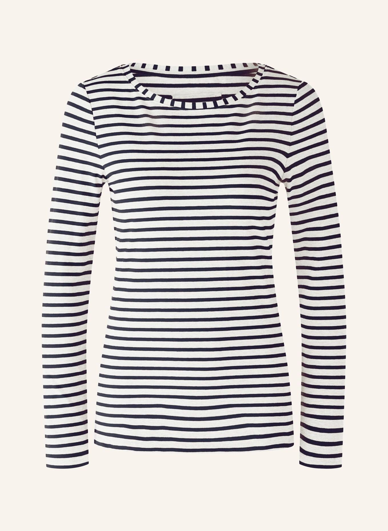 oui Longsleeve: SCHWARZ / WEISS