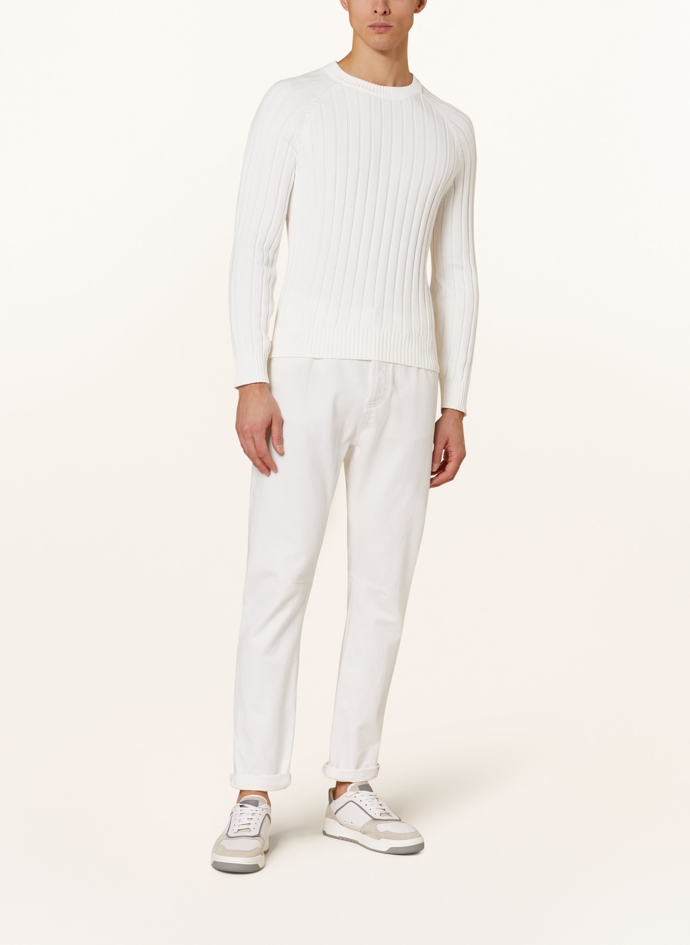 BRUNELLO CUCINELLI Sweater, Color: WHITE (Image 2)