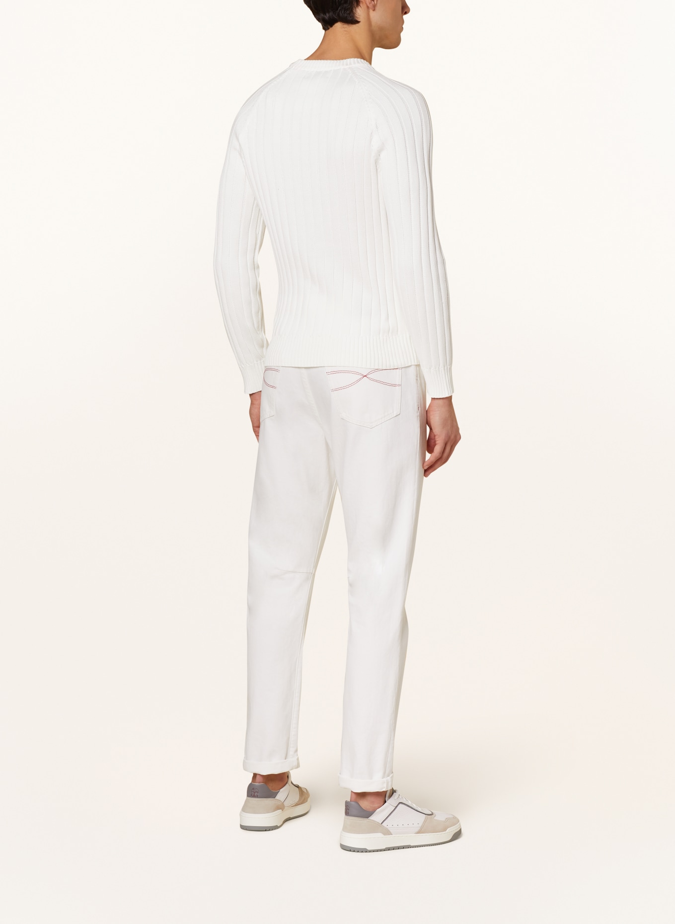 BRUNELLO CUCINELLI Sweater, Color: WHITE (Image 3)