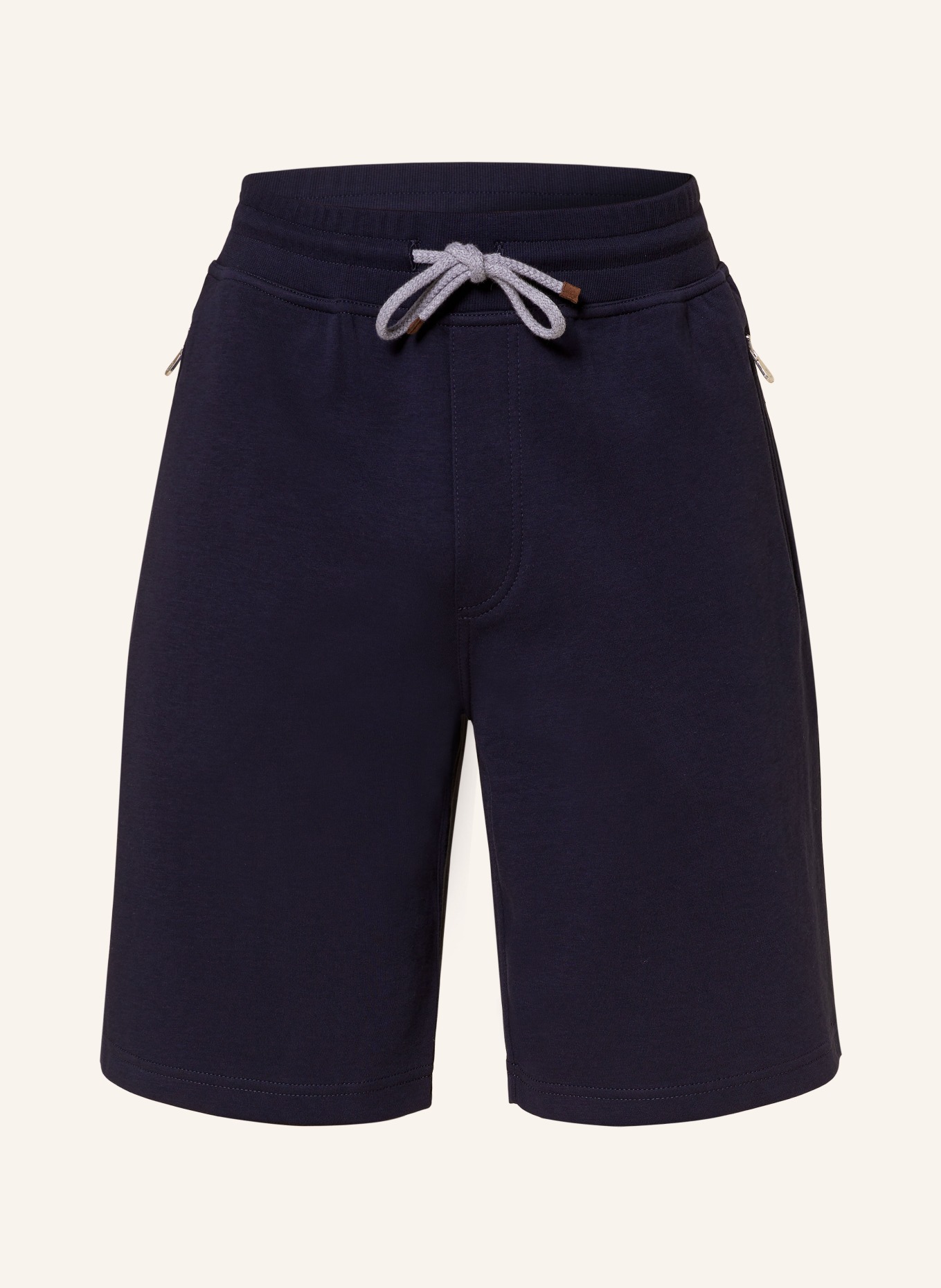 BRUNELLO CUCINELLI Sweat shorts, Color: DARK BLUE (Image 1)