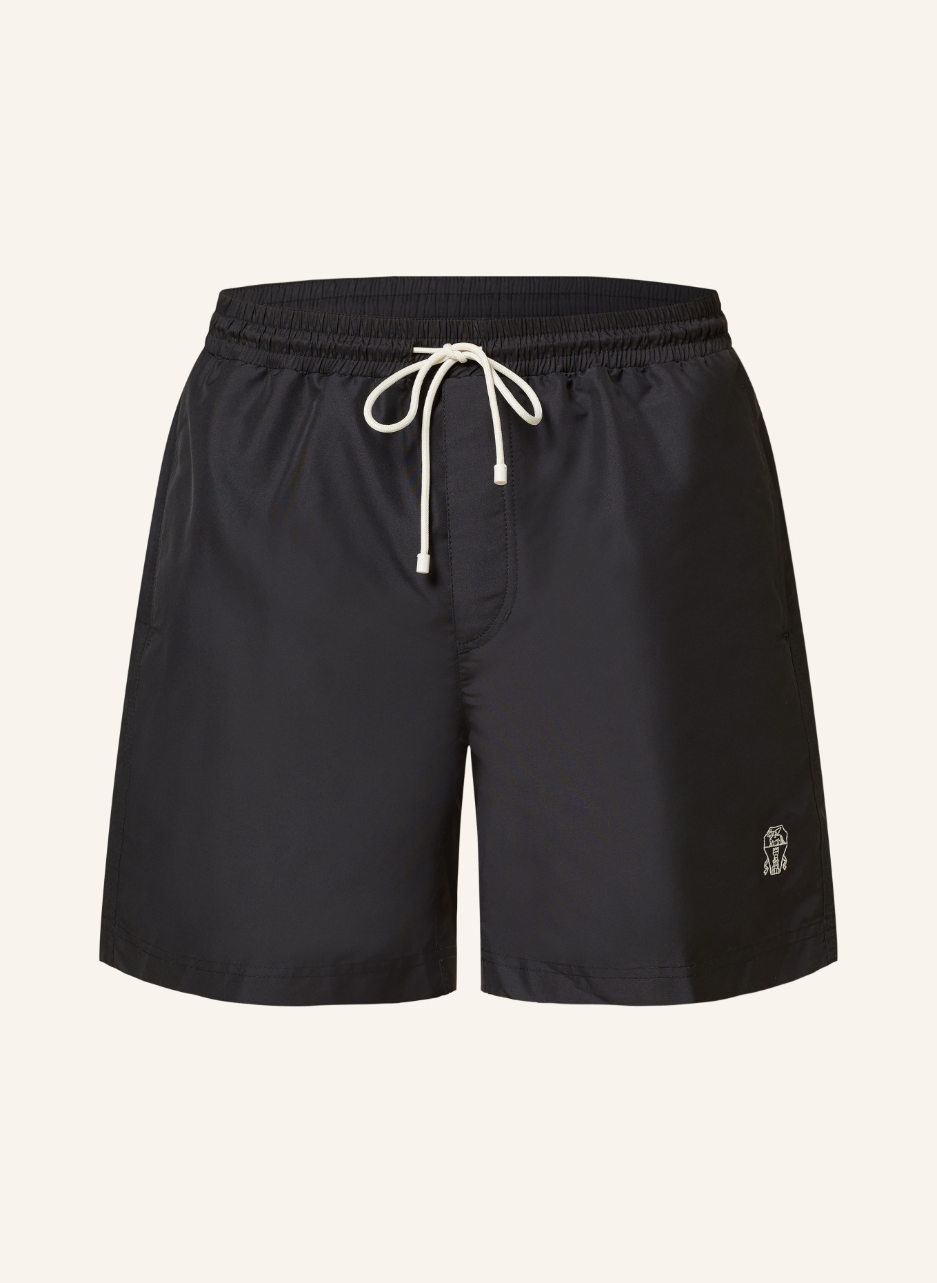 BRUNELLO CUCINELLI Swim shorts, Color: BLACK (Image 1)