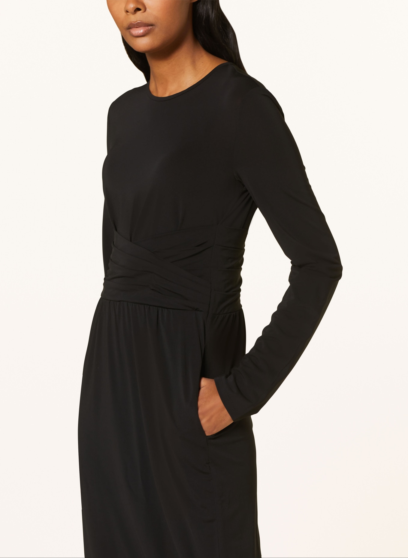 EMPORIO ARMANI Evening dress, Color: BLACK (Image 4)