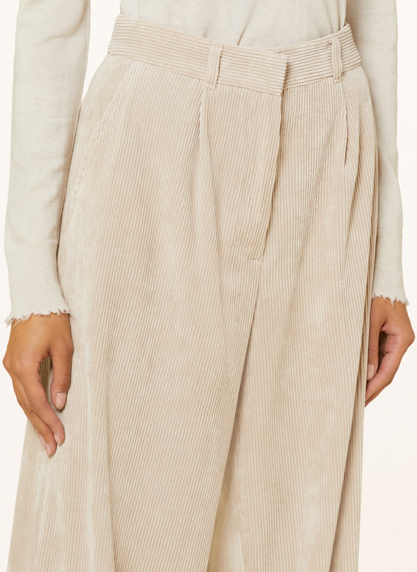 HERZEN'S ANGELEGENHEIT Corduroy trousers, Color: LIGHT BROWN (Image 5)