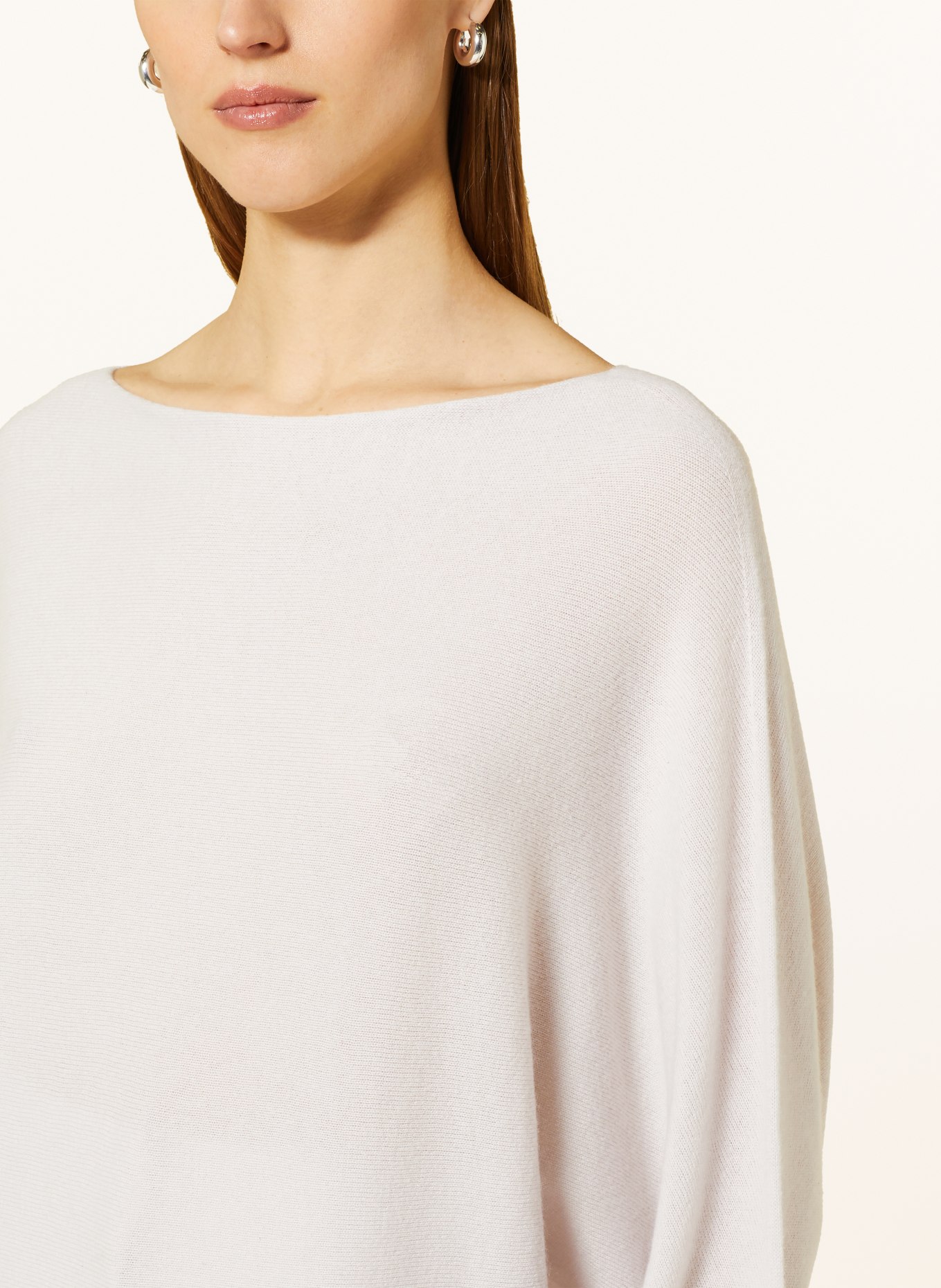 HERZEN'S ANGELEGENHEIT Sweater with cashmere, Color: CREAM (Image 4)