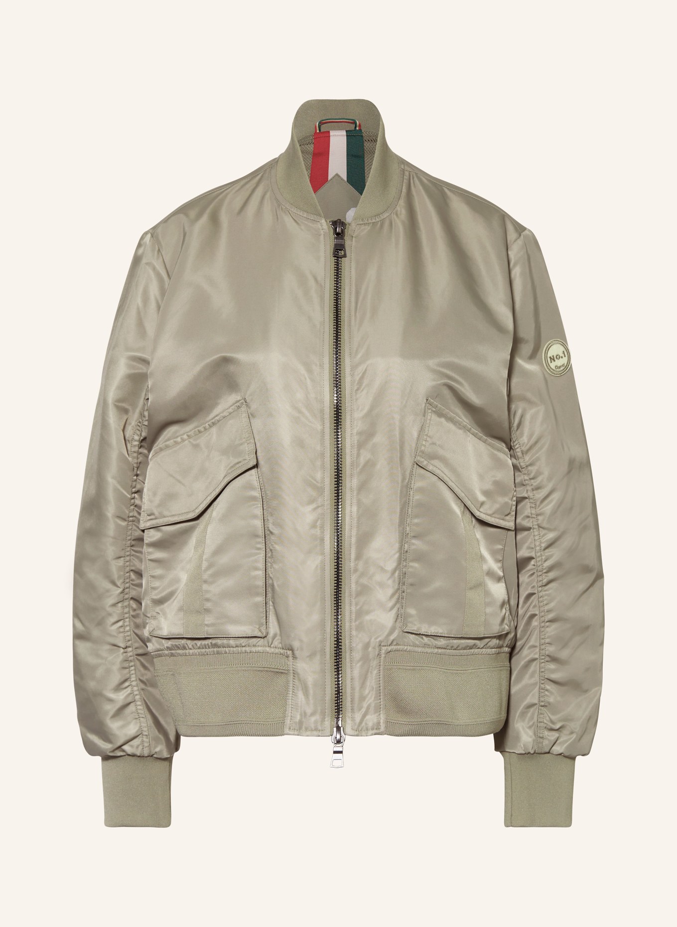 No.1 Como Bomber jacket, Color: LIGHT GREEN (Image 1)