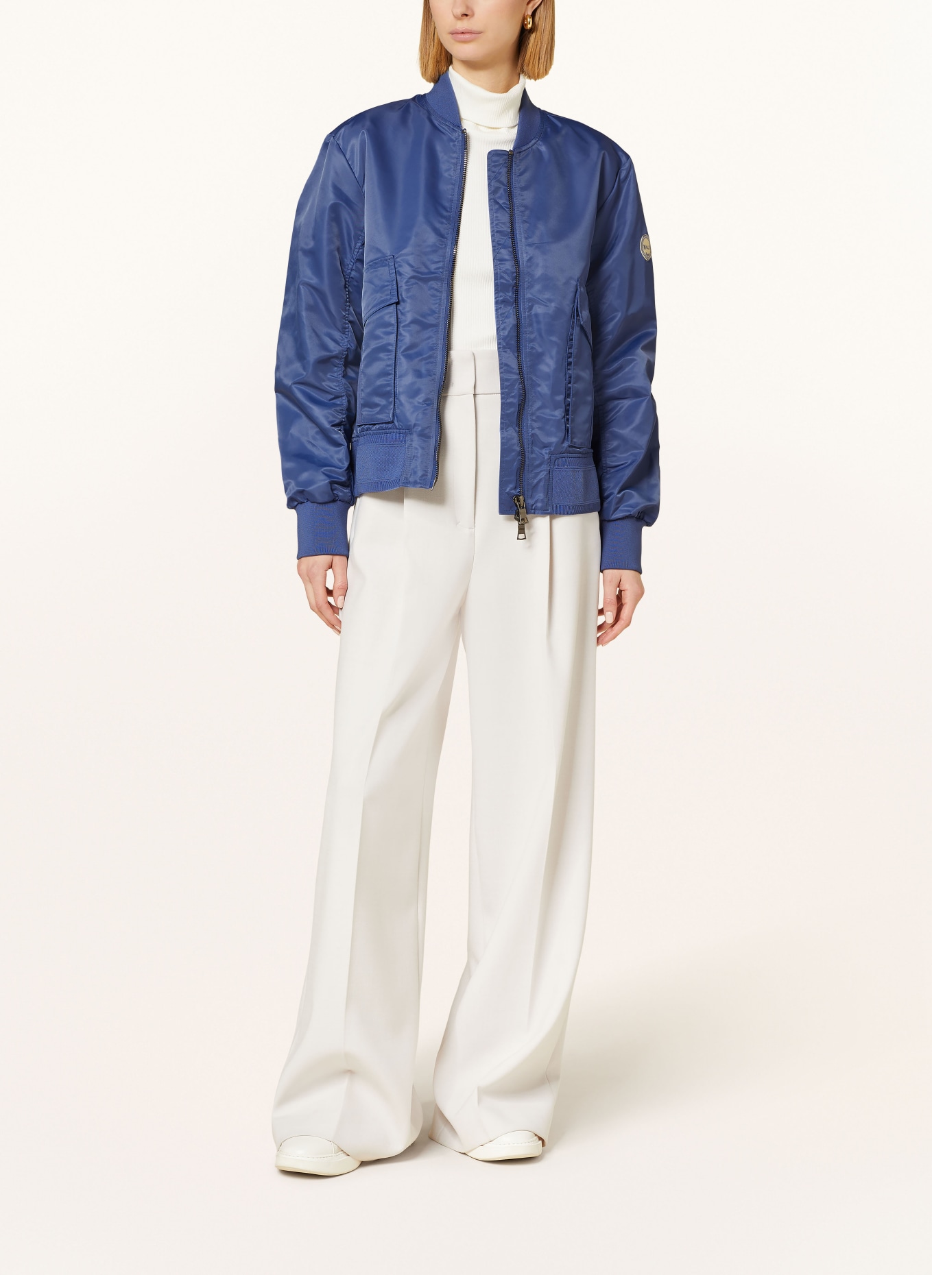 No.1 Como Blouson: BLAU