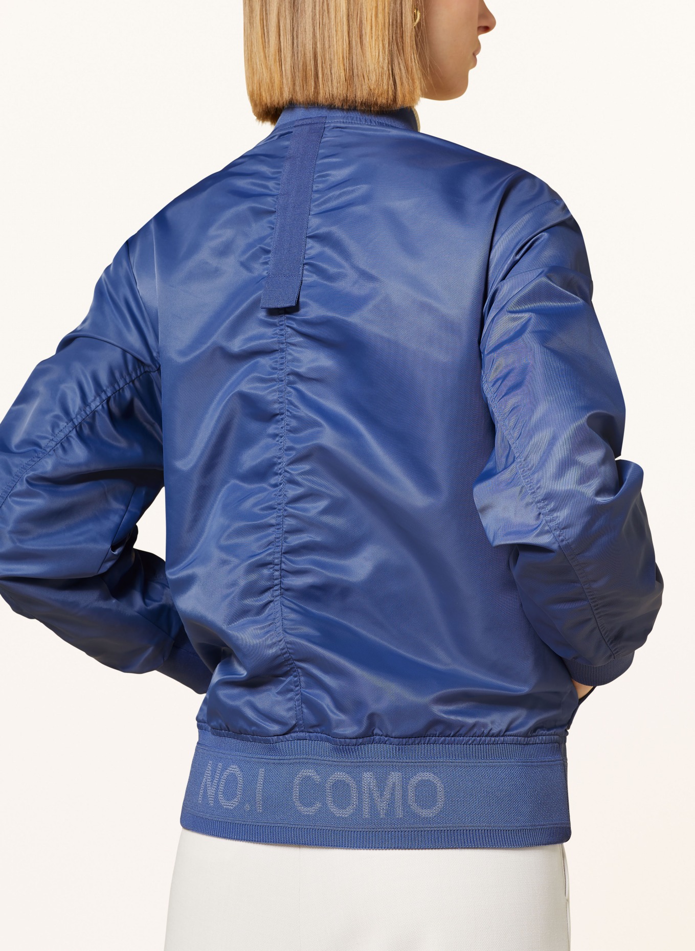 No.1 Como Bomber jacket, Color: BLUE (Image 5)