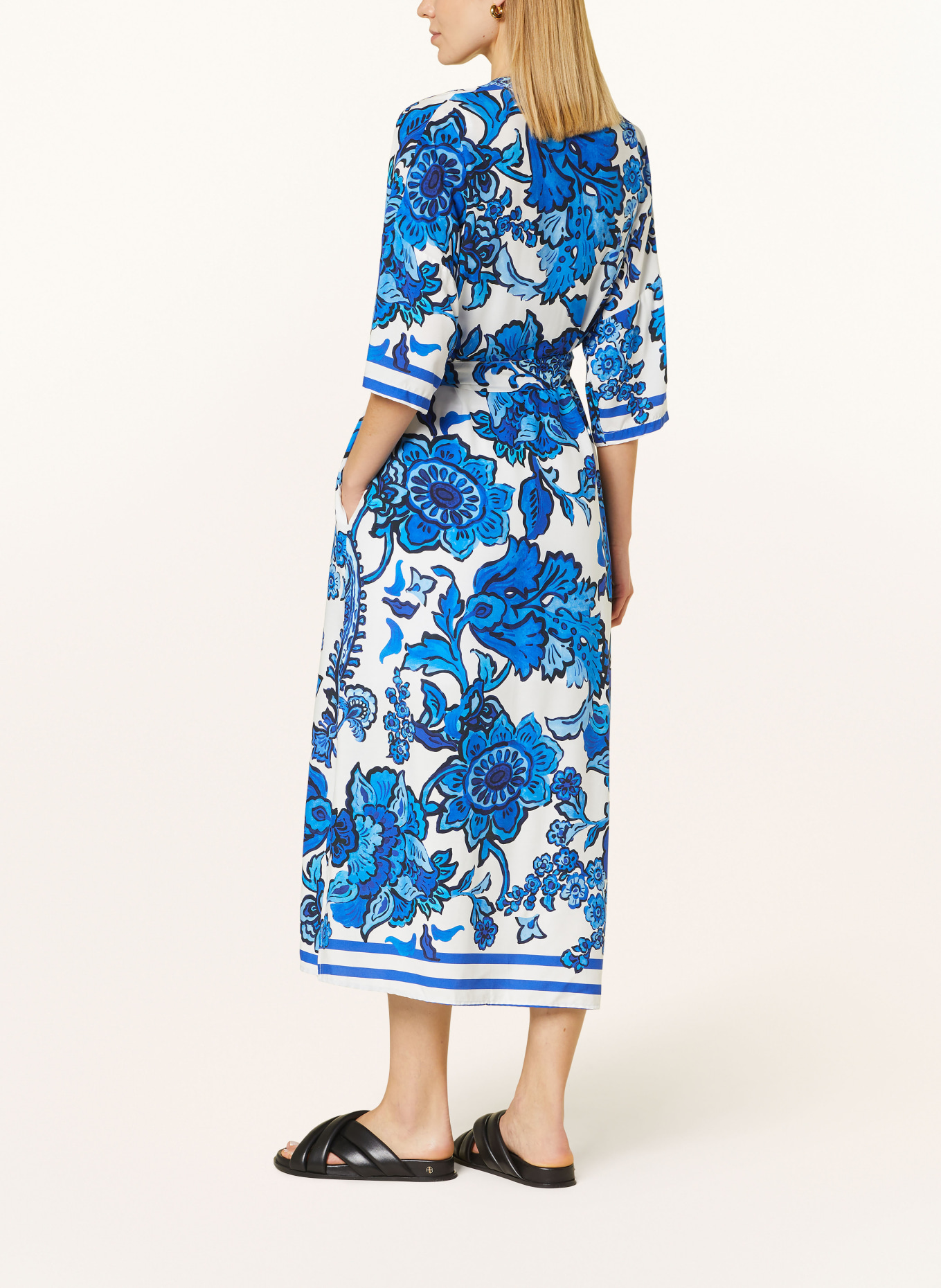 Emily VAN DEN BERGH Dress, Color: WHITE/ BLUE (Image 3)