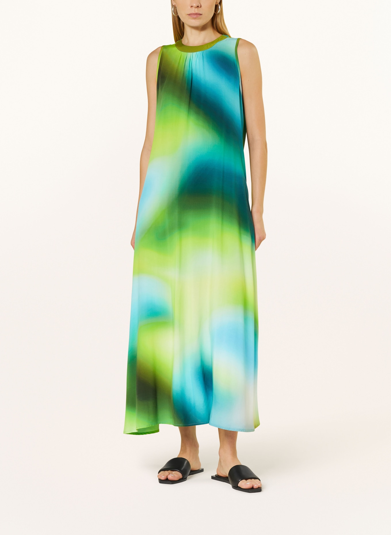 Emily VAN DEN BERGH Dress, Color: NEON GREEN/ TEAL/ TURQUOISE (Image 2)