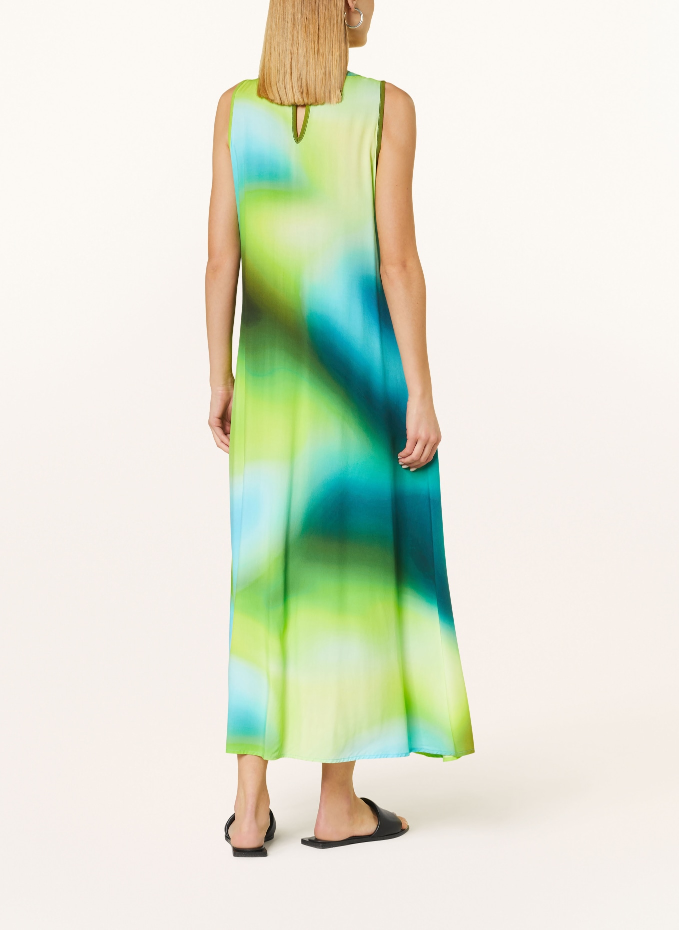 Emily VAN DEN BERGH Dress, Color: NEON GREEN/ TEAL/ TURQUOISE (Image 3)