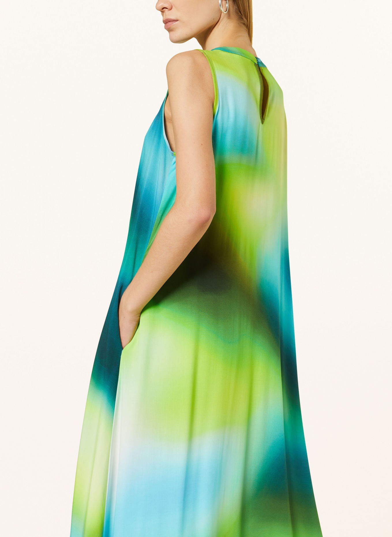 Emily VAN DEN BERGH Dress, Color: NEON GREEN/ TEAL/ TURQUOISE (Image 4)