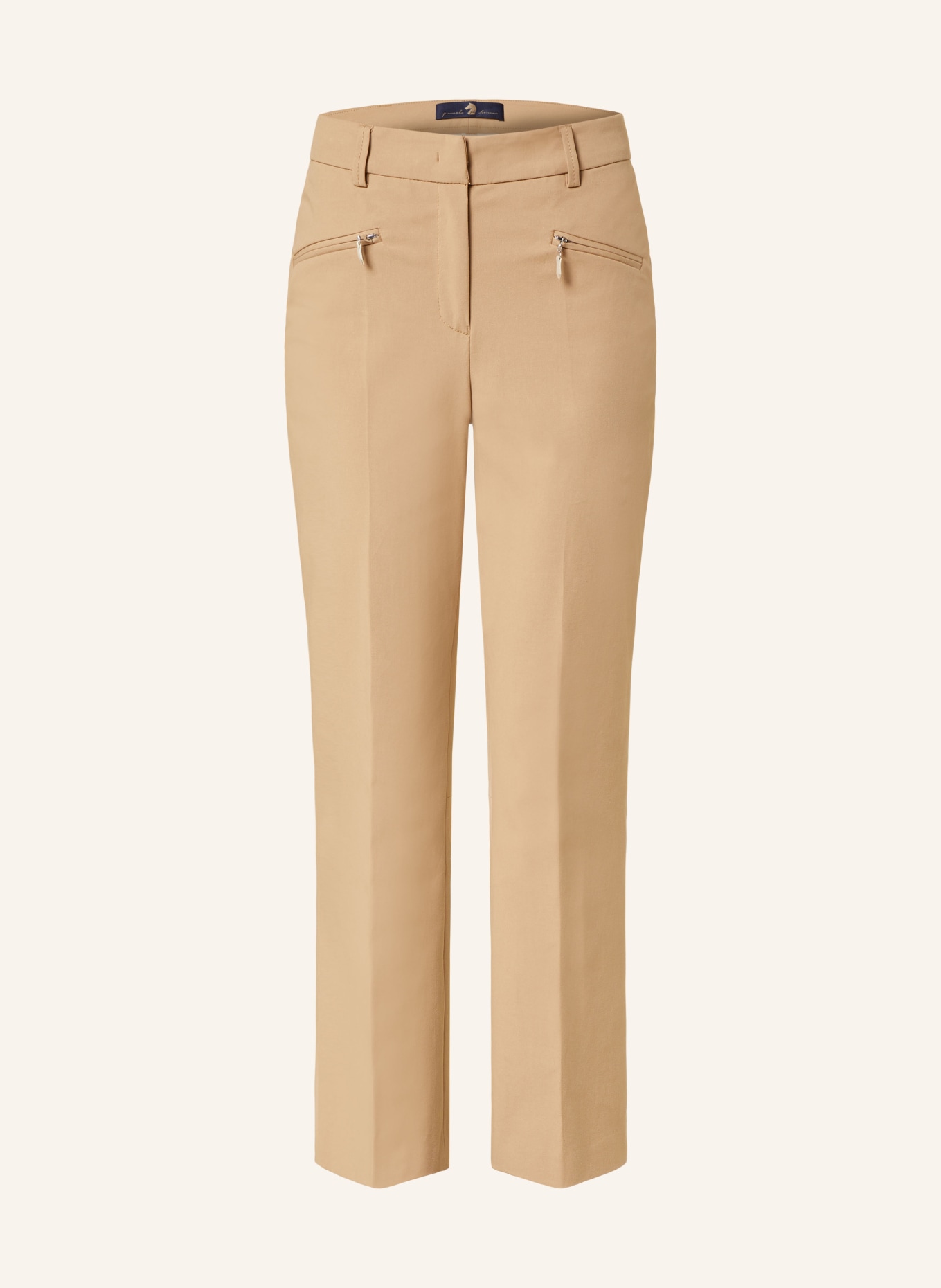 pamela henson 7/8 pants, Color: BEIGE (Image 1)