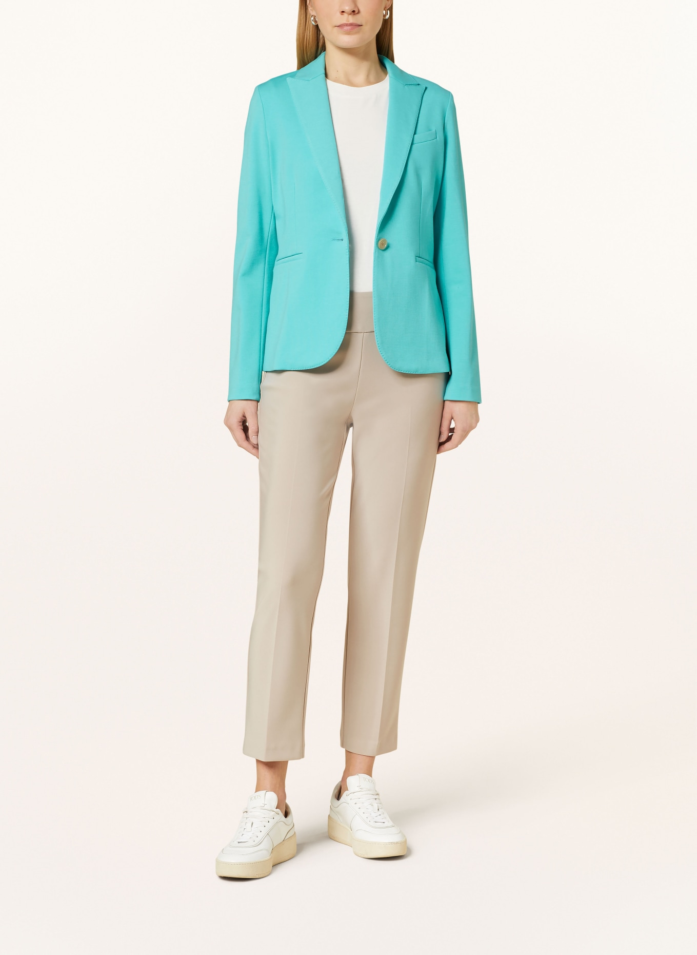 pamela henson Jersey blazer PHJANNA, Color: TURQUOISE (Image 2)