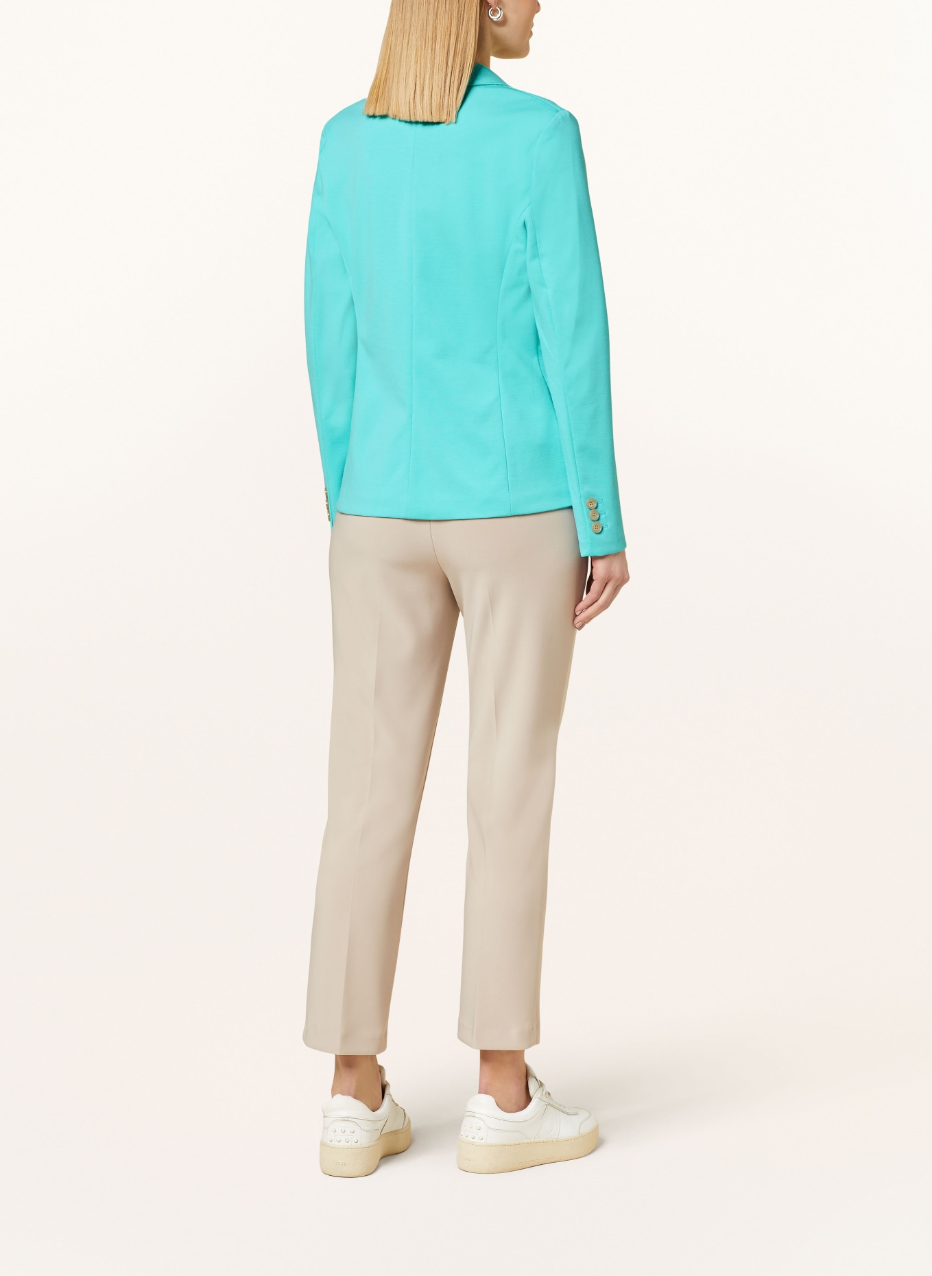 pamela henson Jersey blazer PHJANNA, Color: TURQUOISE (Image 3)