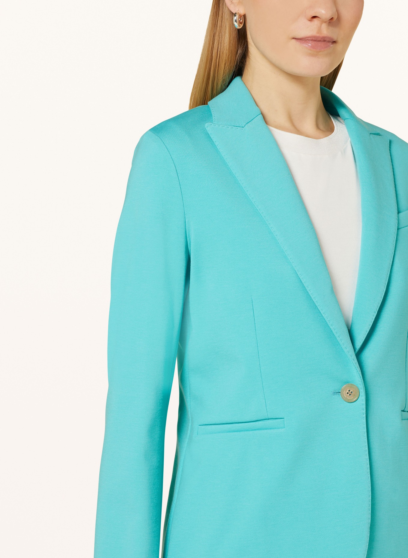 pamela henson Jersey blazer PHJANNA, Color: TURQUOISE (Image 4)