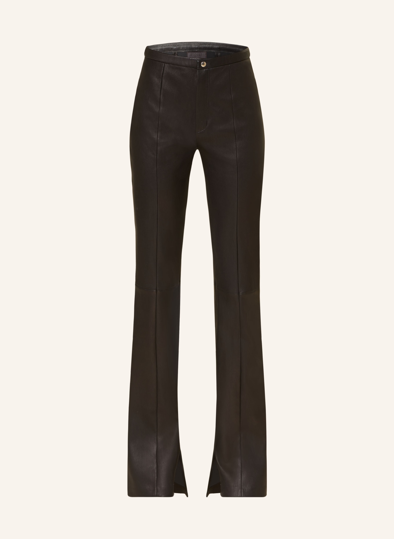 STOULS Leather trousers KAM, Color: BLACK (Image 1)