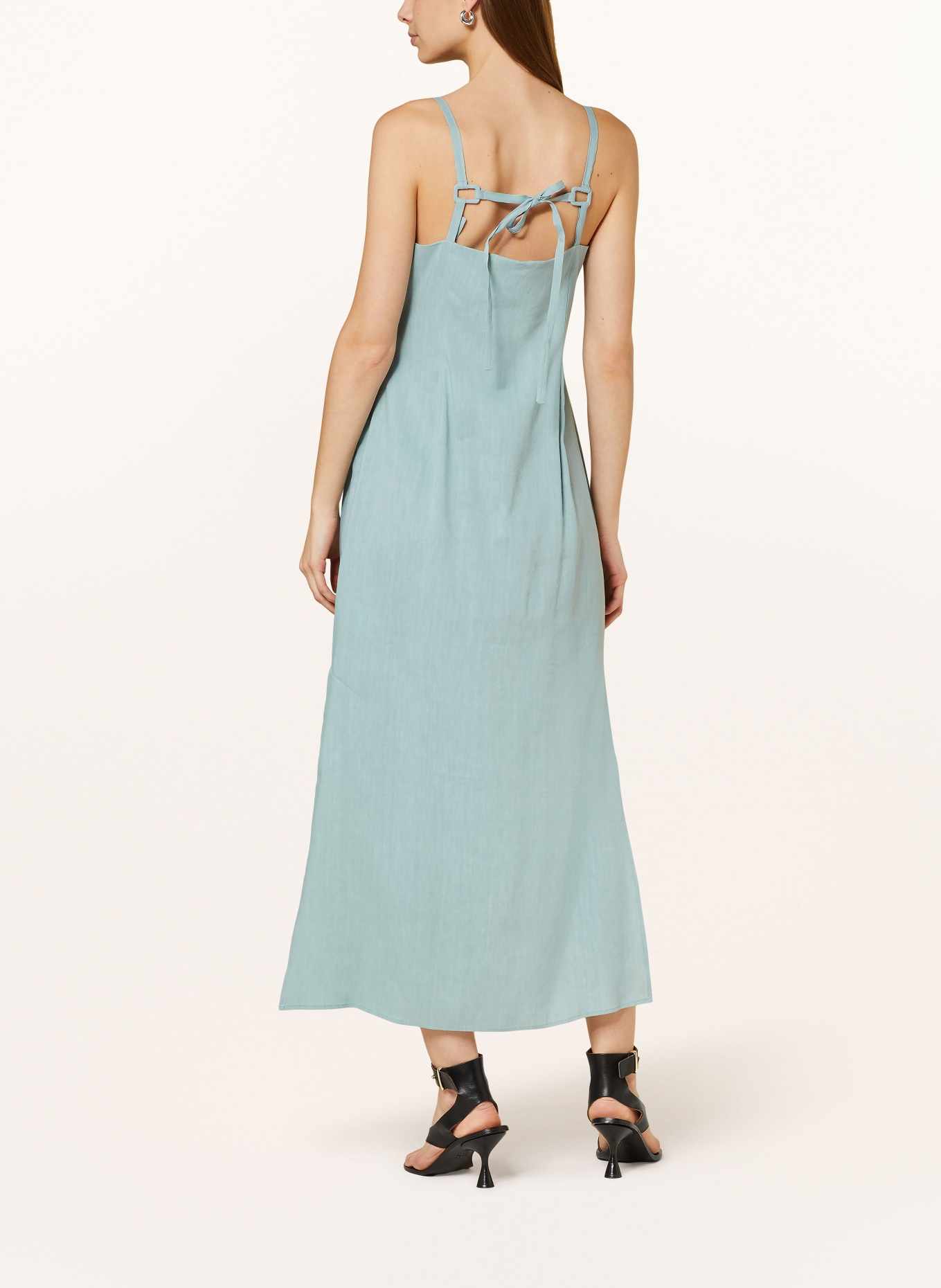 MARELLA Dress KABALA with linen, Color: LIGHT BLUE (Image 3)