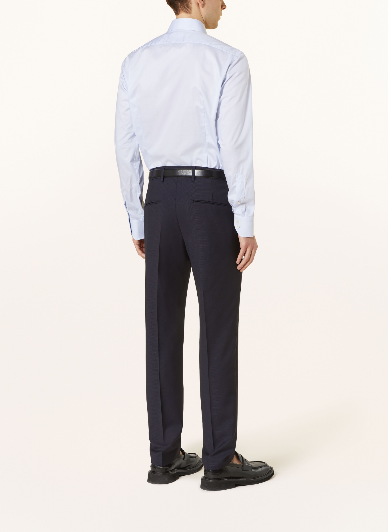 van Laack Shirt tailored fit, Color: LIGHT BLUE/ WHITE (Image 3)