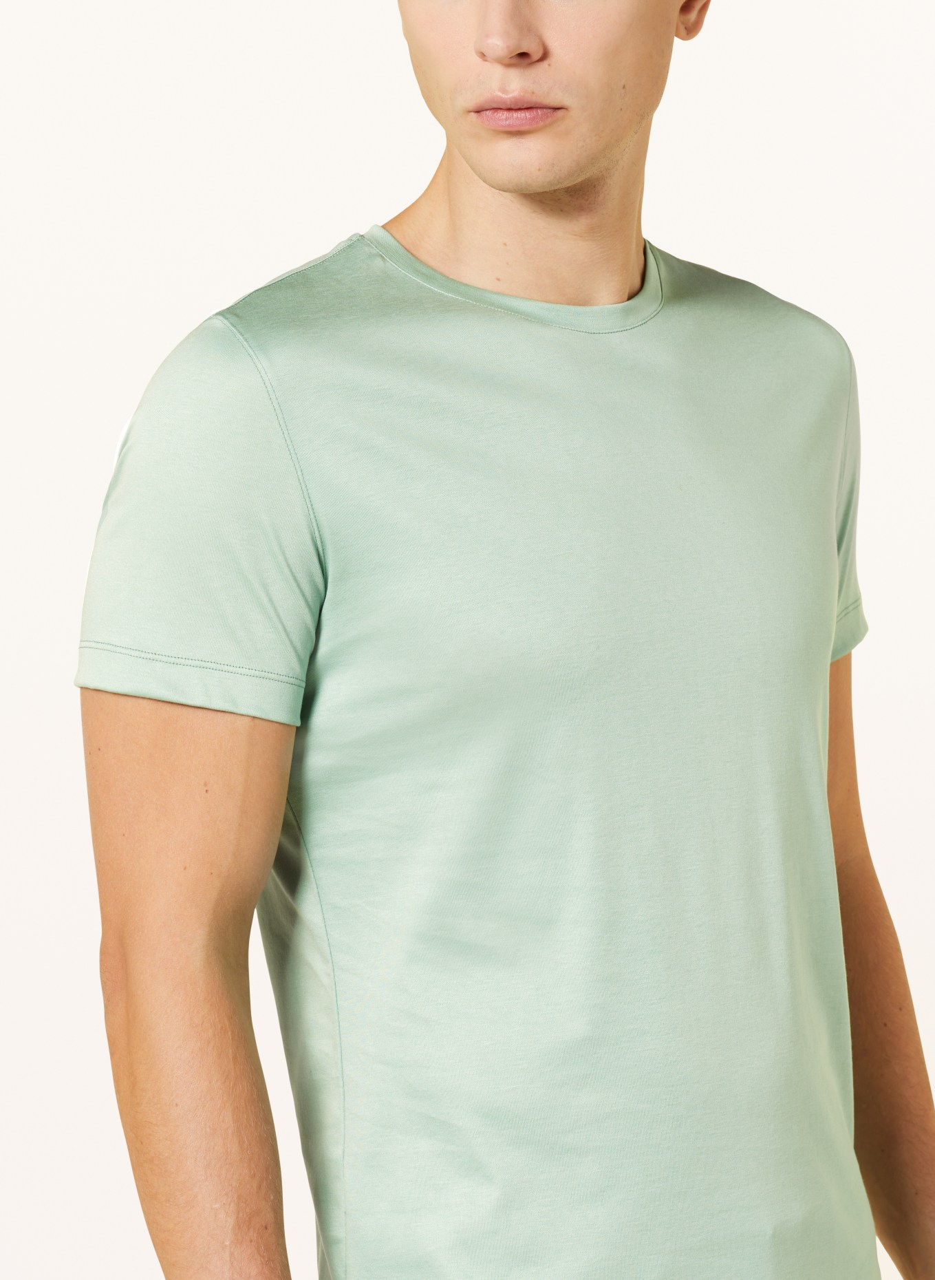 van Laack T-Shirt PARO, Farbe: GRÜN (Bild 4)