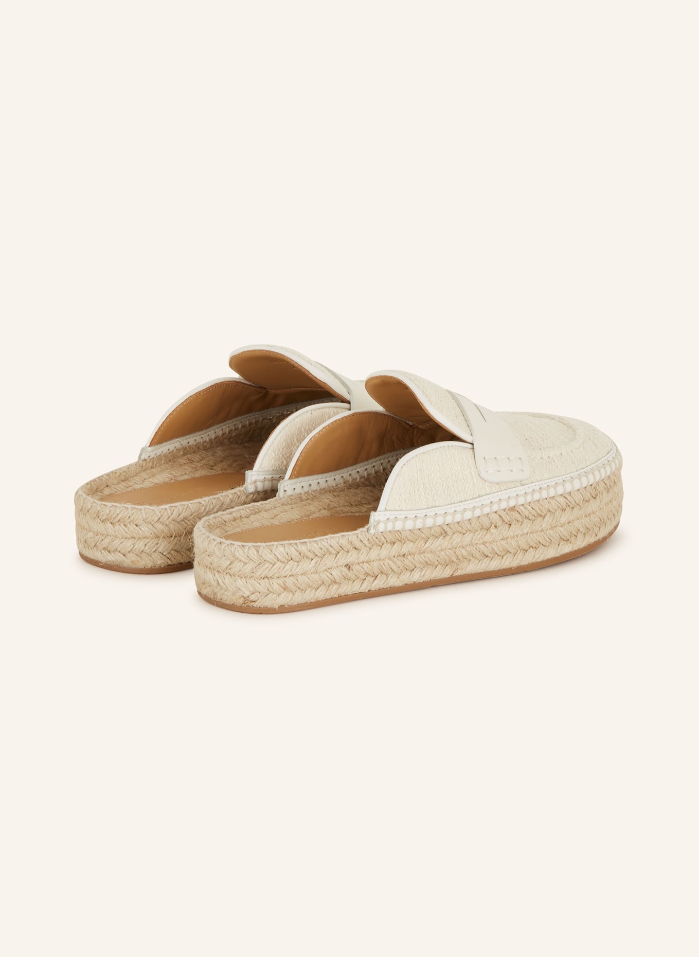JW ANDERSON Platform loafers, Color: BEIGE/ CREAM (Image 2)