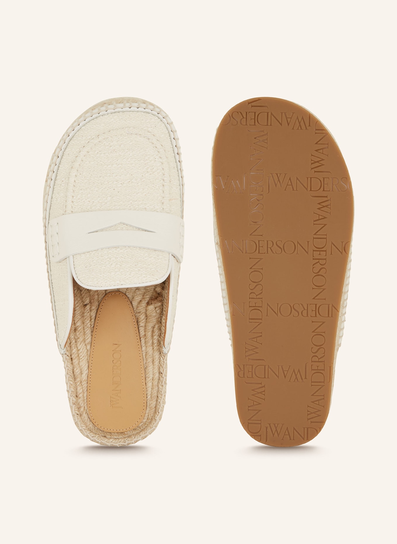JW ANDERSON Platform loafers, Color: BEIGE/ CREAM (Image 5)