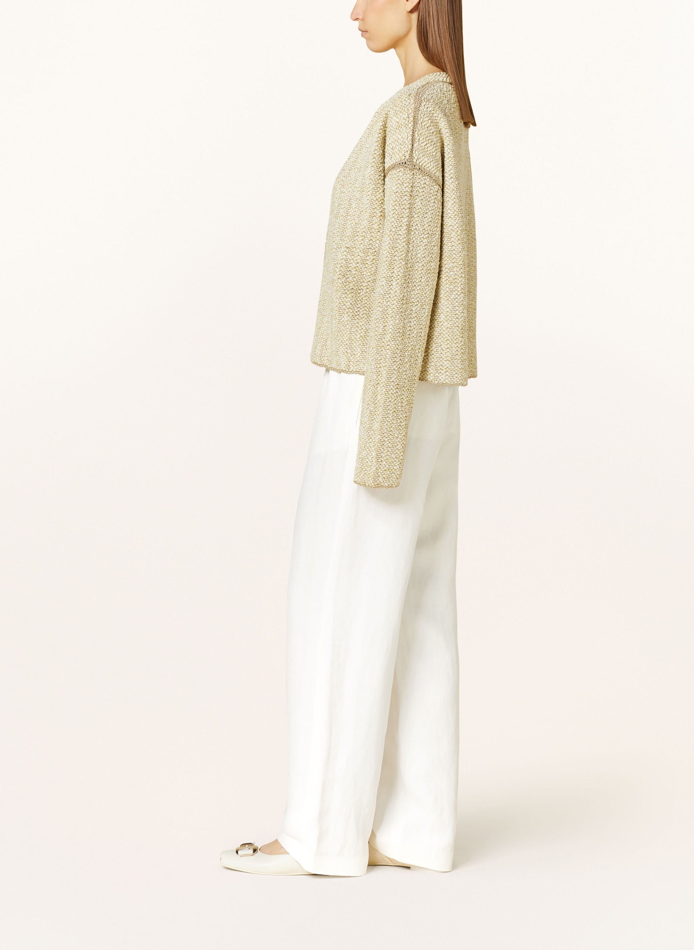 FABIANA FILIPPI Trousers, Color: WHITE (Image 4)