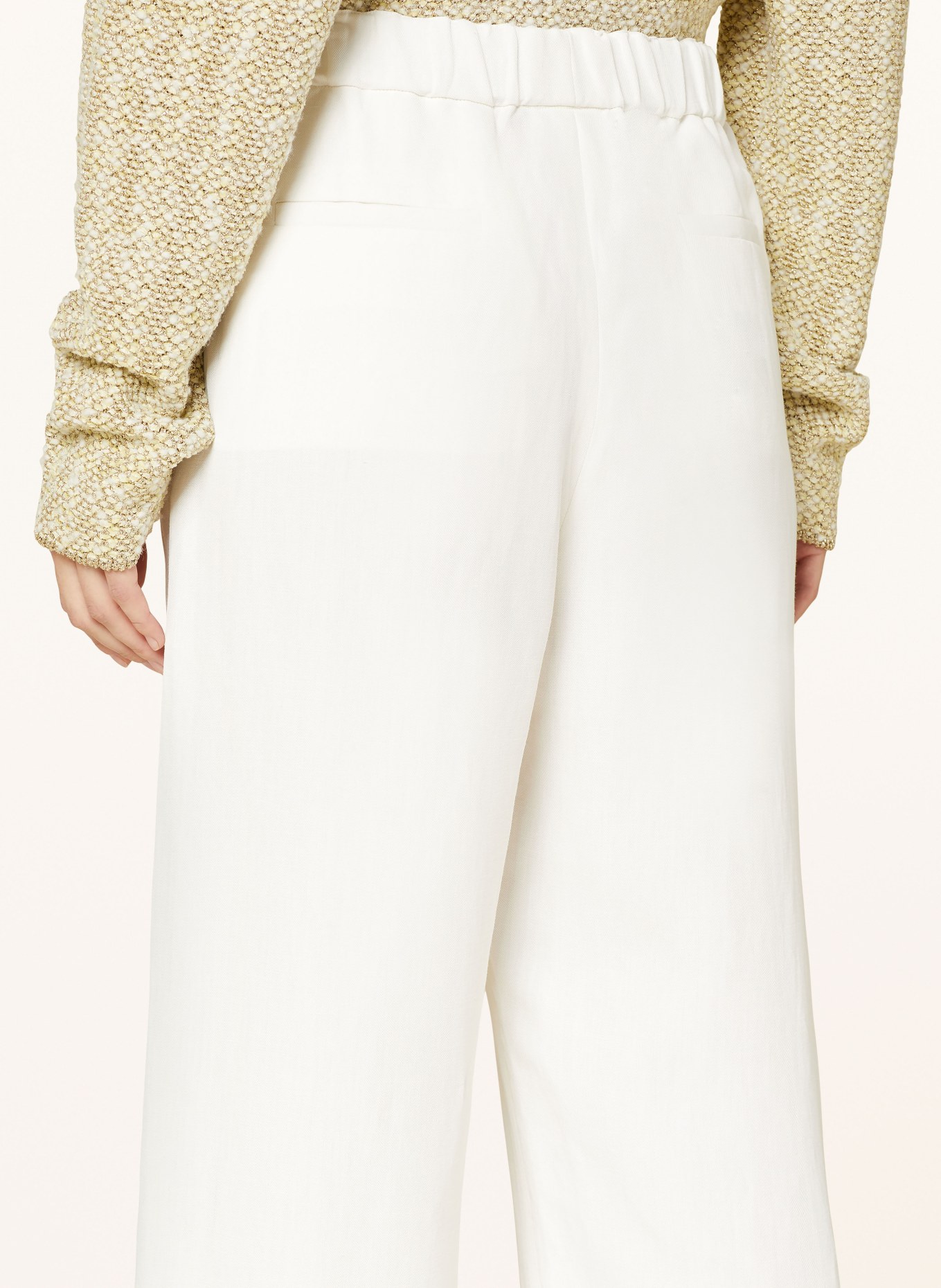 FABIANA FILIPPI Trousers, Color: WHITE (Image 5)