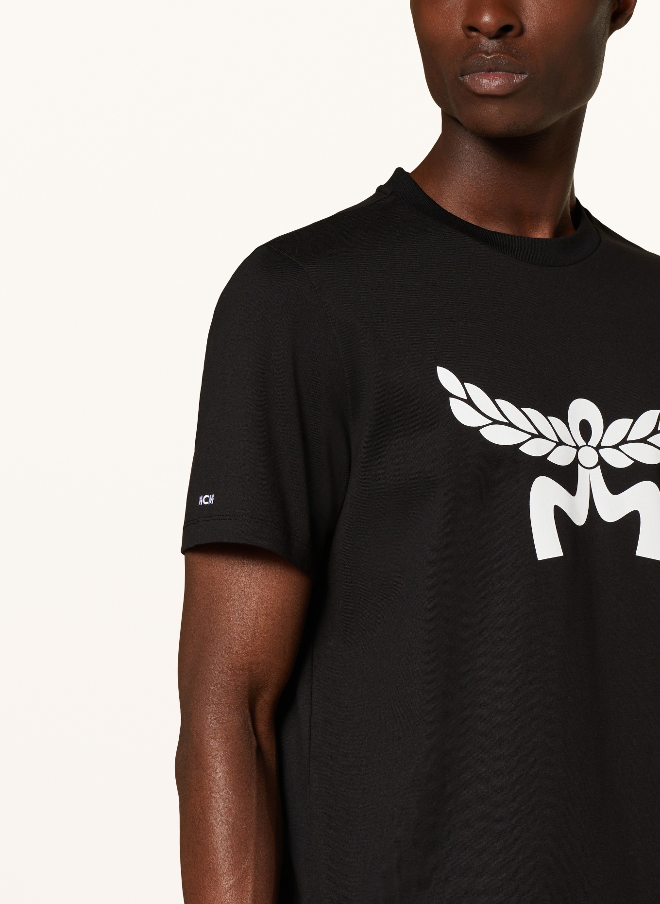 MCM T-shirt LAUREL, Color: BLACK (Image 4)