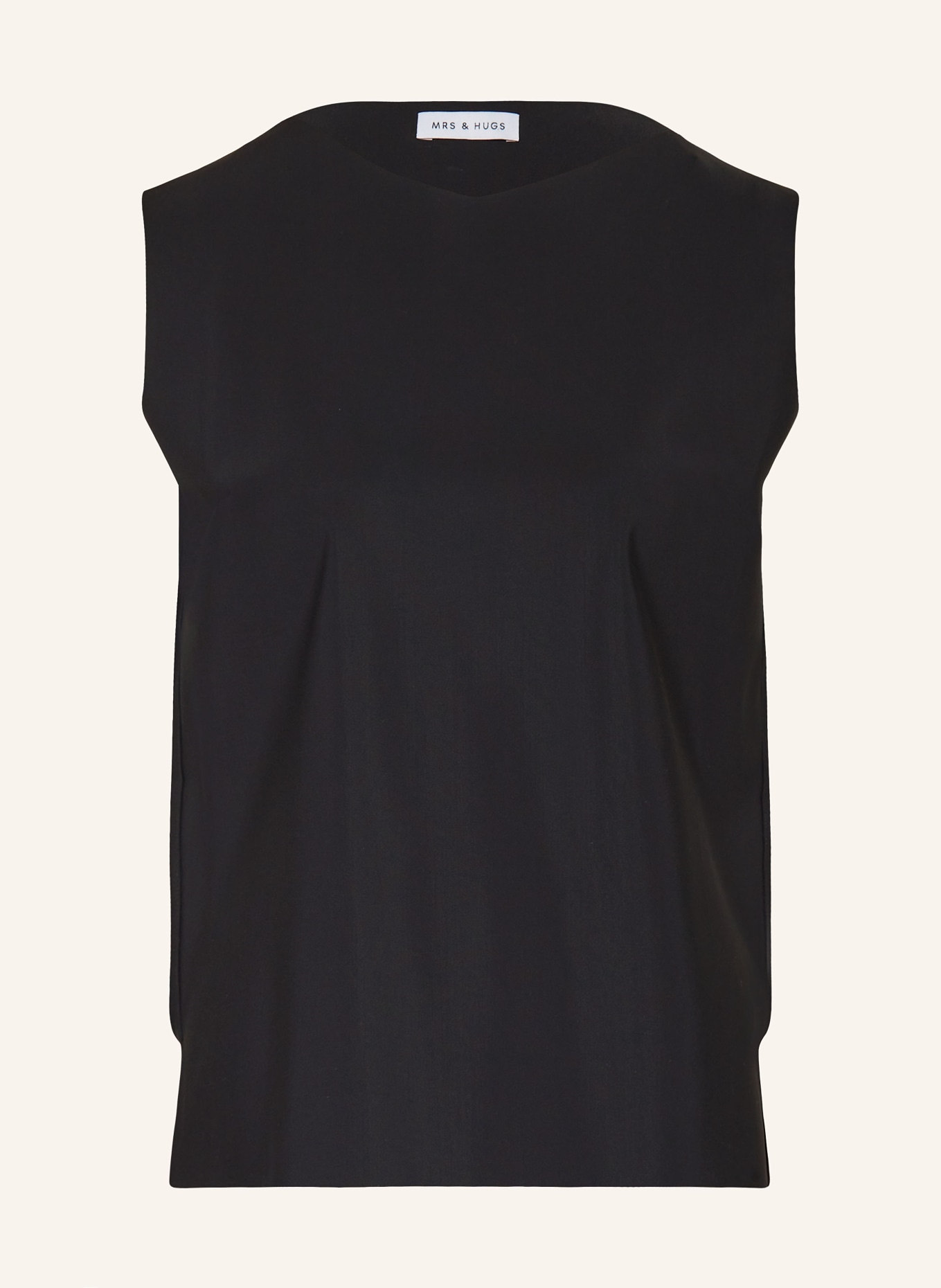 MRS & HUGS Blouse top, Color: BLACK (Image 1)