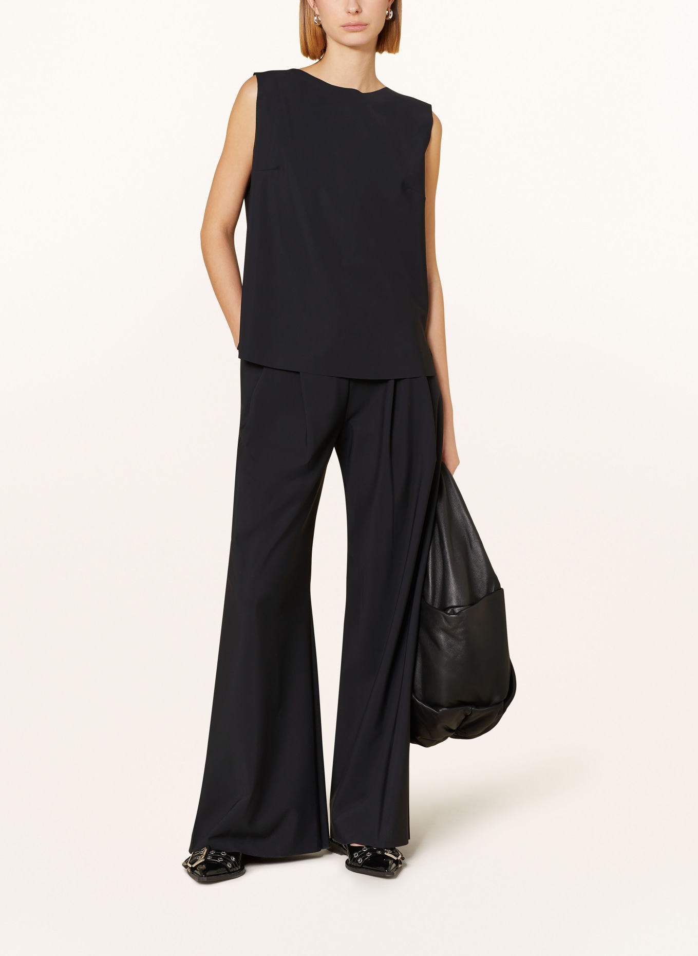 MRS & HUGS Blouse top, Color: BLACK (Image 2)