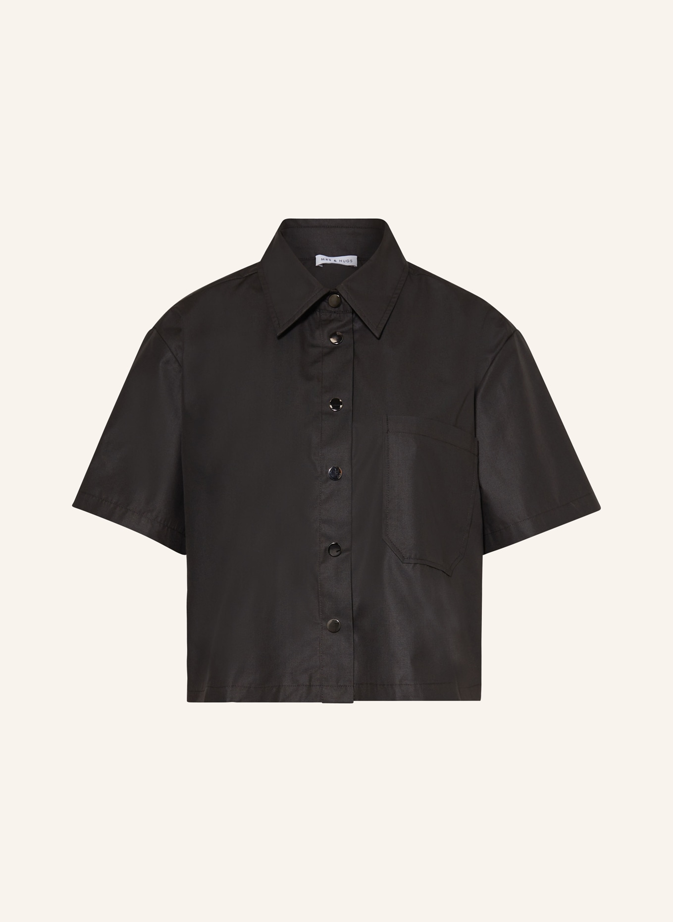 MRS & HUGS Shirt blouse, Color: BLACK (Image 1)