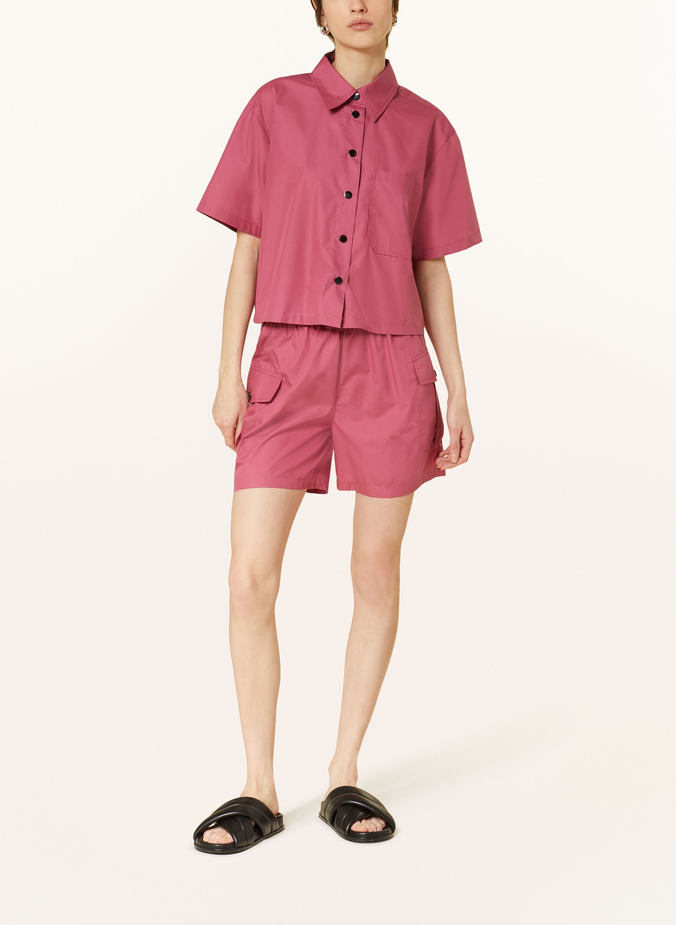 MRS & HUGS Hemdbluse: HELLROT