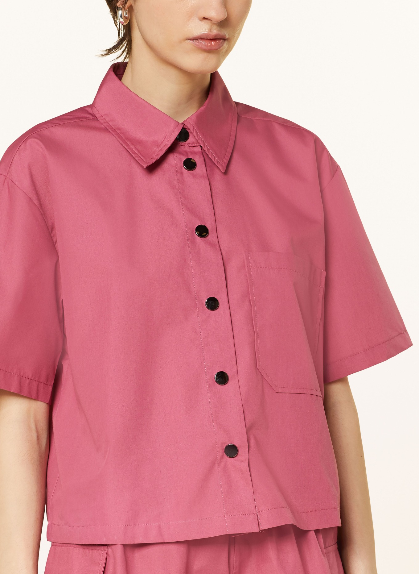 MRS & HUGS Hemdbluse: HELLROT