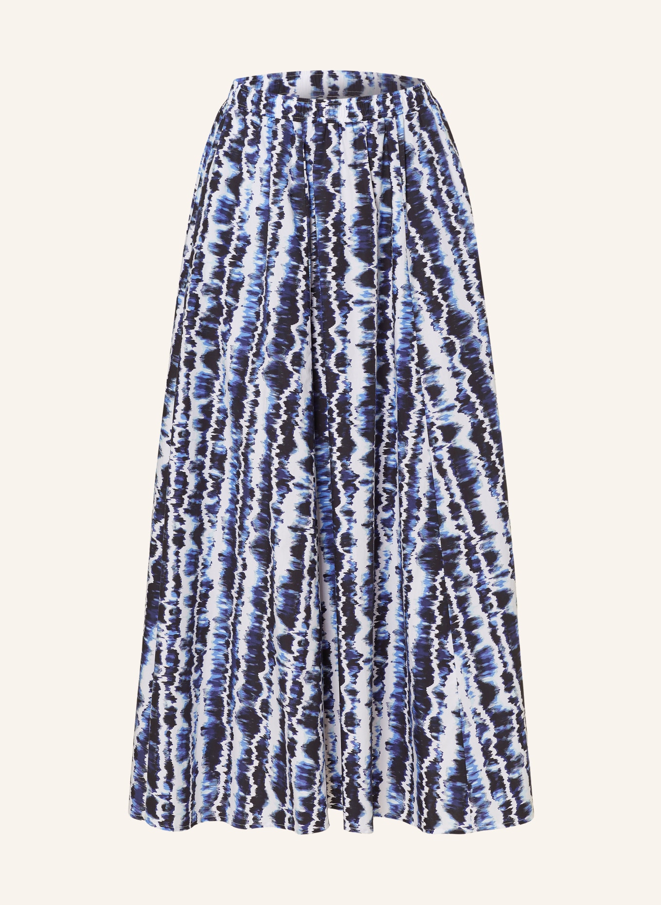 MRS & HUGS Skirt, Color: WHITE/ DARK BLUE (Image 1)