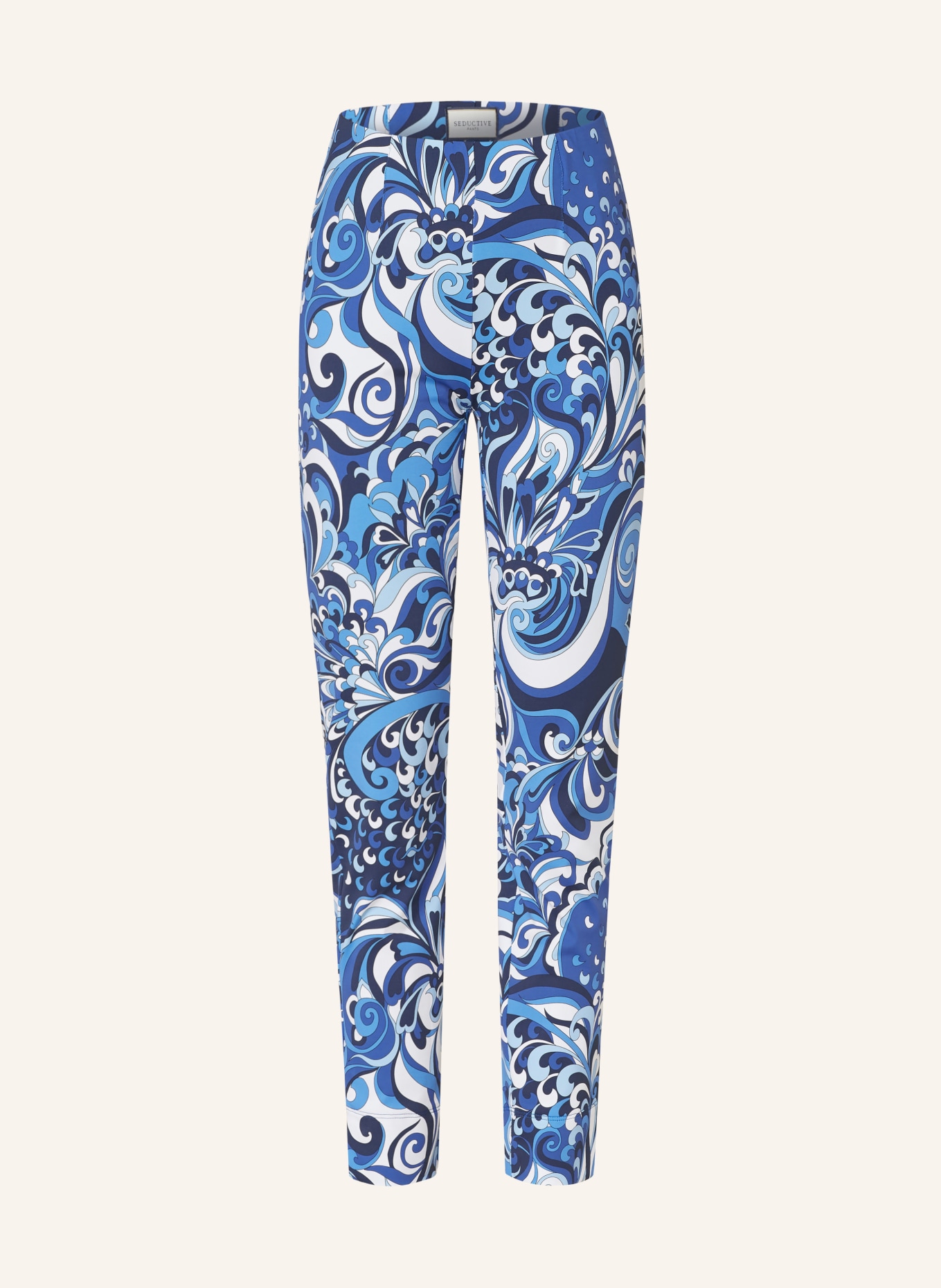 SEDUCTIVE Trousers SABRINA, Color: BLUE/ DARK BLUE/ WHITE (Image 1)