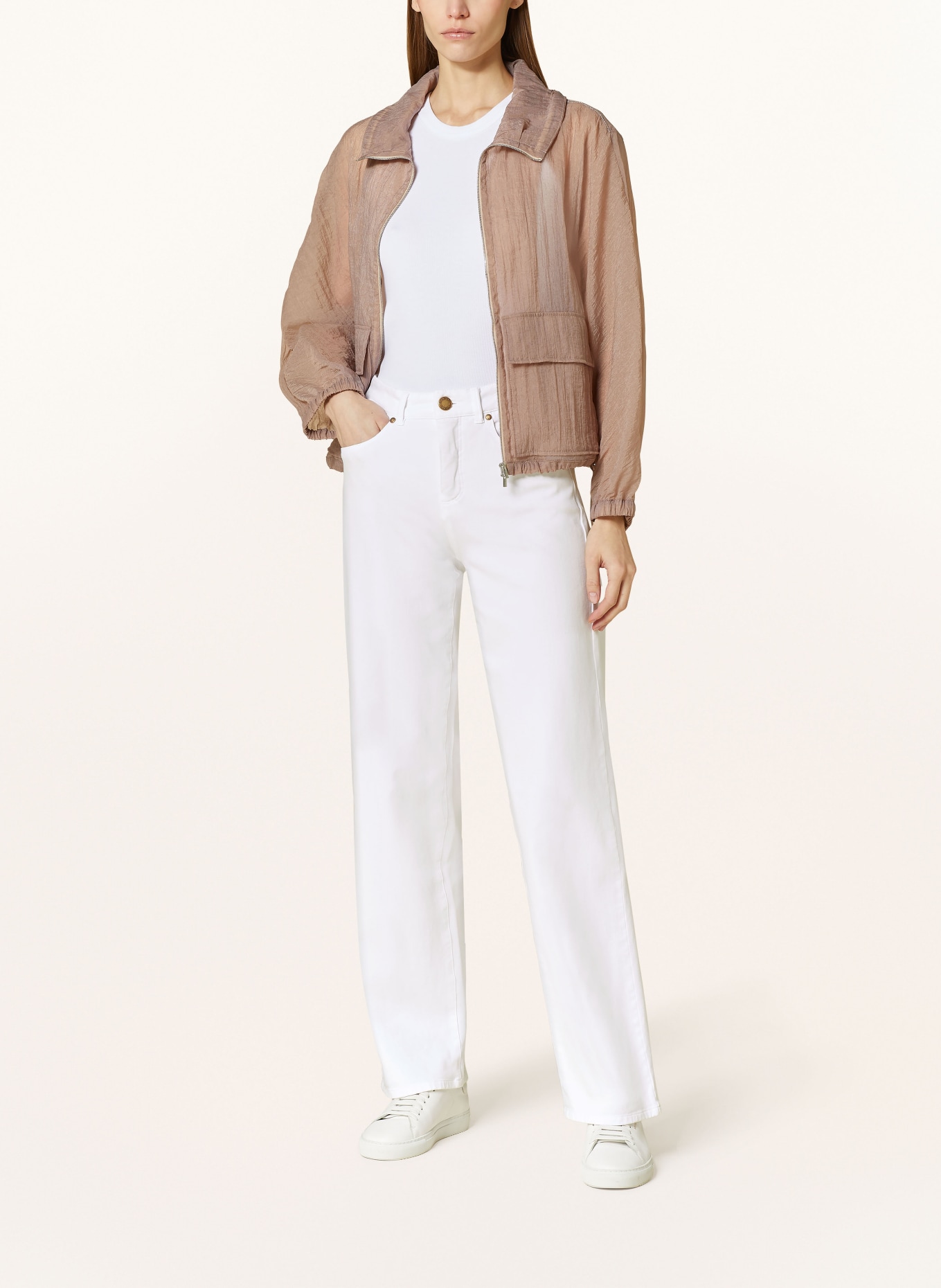 SEDUCTIVE Straight jeans MERON, Color: WHITE (Image 2)