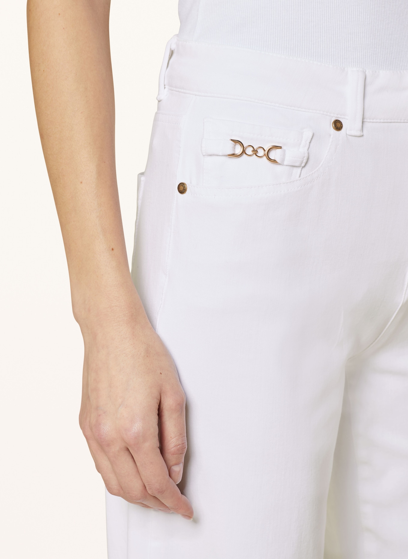 SEDUCTIVE Straight jeans MERON, Color: WHITE (Image 5)